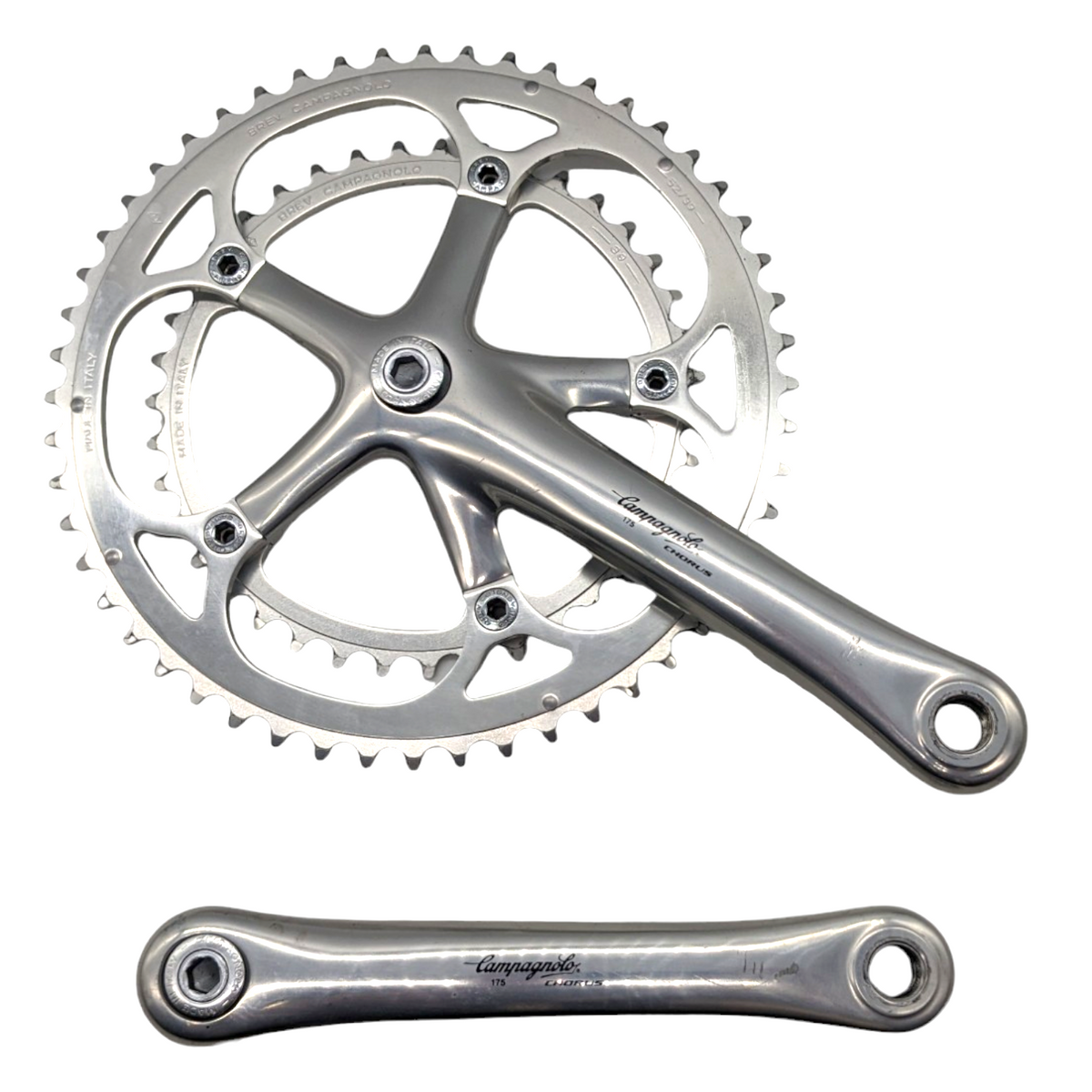Campagnolo Chorus FC-21H Crankset 170mm – Goldensteelcycles Campagnolo Chorus FC-21H Crankset 170mm – Goldensteelcycles