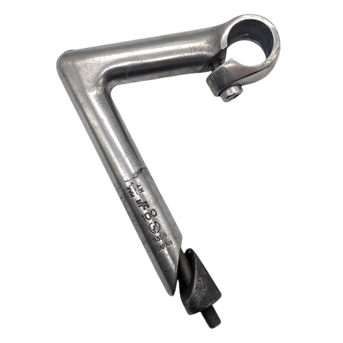SR Sakae Forged Stem 100mm Silver – Goldensteelcycles SR Sakae Forged Stem 100mm Silver – Goldensteelcycles