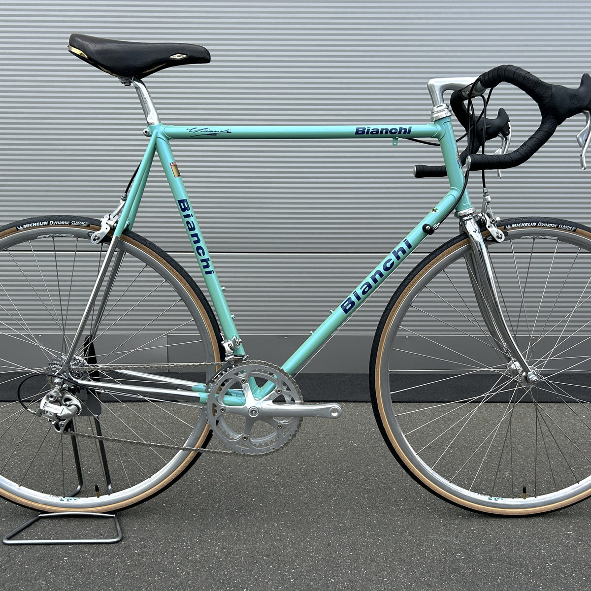 1990s bianchi road bike 1998 Trofeo with Campagnolo, Silver & Cleste Green Cycle & Coffee A history of Bianchi's classic