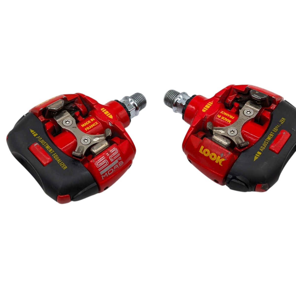 Look Moab S2 Clipless Pedals Red Cleats