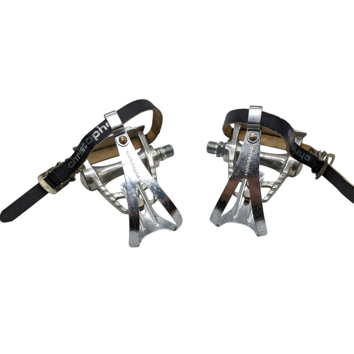 pedals with toe clips and straps Road Classic Pedals with Toe Clips and Straps – Goldensteelcycles