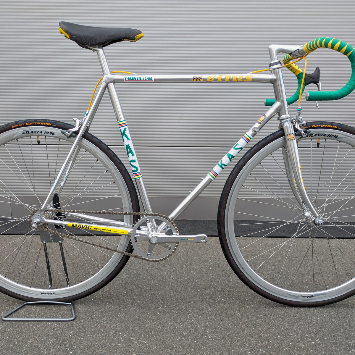 Vitus 979 Singlespeed Fahrrad Team Kas Sean Kelly Replica Shimano Dura