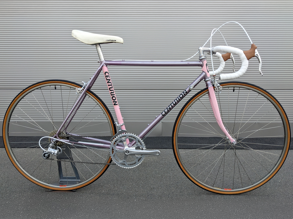 centurion rennrad vintage 1980s - Suntour Superbe Alpha 5000 brotkorb Ein bunter Vogel zieht Colors:Clear / Turquoise