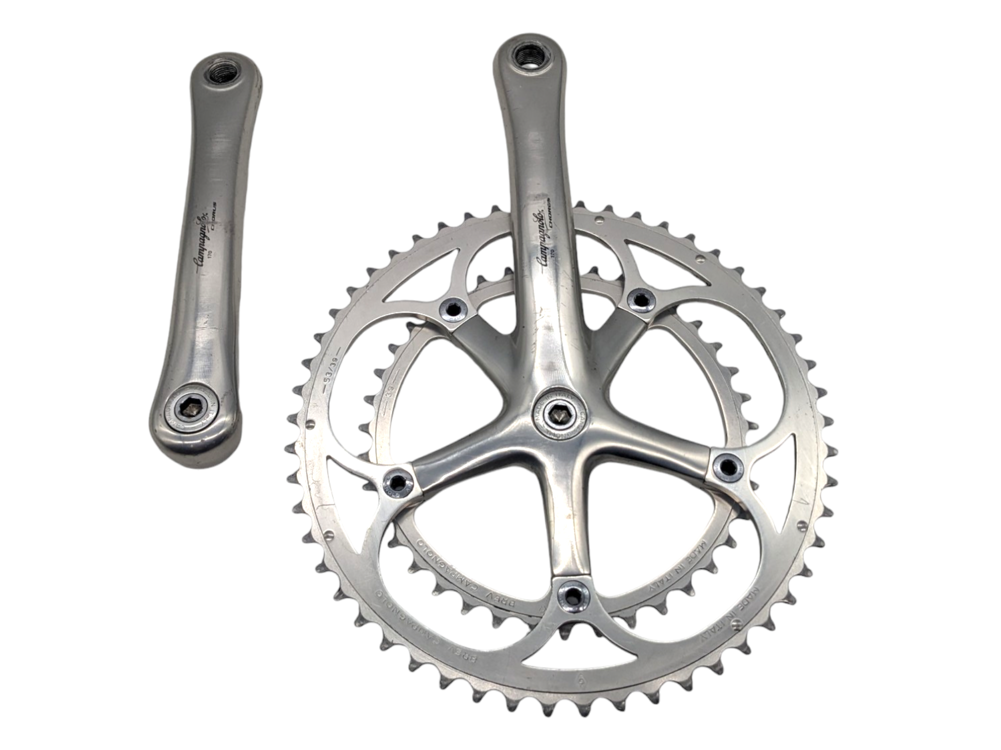 Campagnolo Chorus クランクセット 53/39T 170mm Campagnolo Chorus 170mm 53 39t Campagnolo Chorus 9 Speed Crankset
