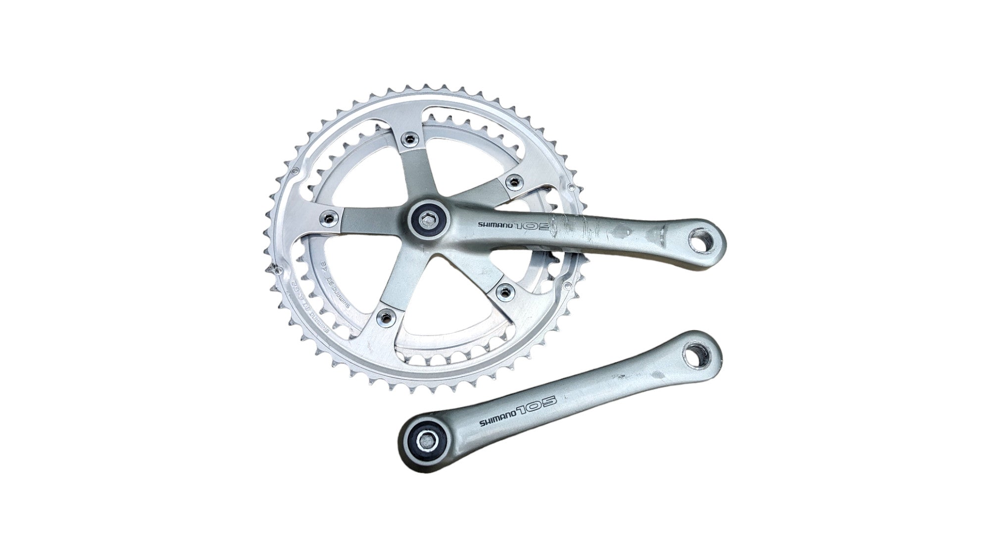Shimano 105 FC-1056 Crank Set – Goldensteelcycles Shimano 105 FC-1056 Crank Set – Goldensteelcycles