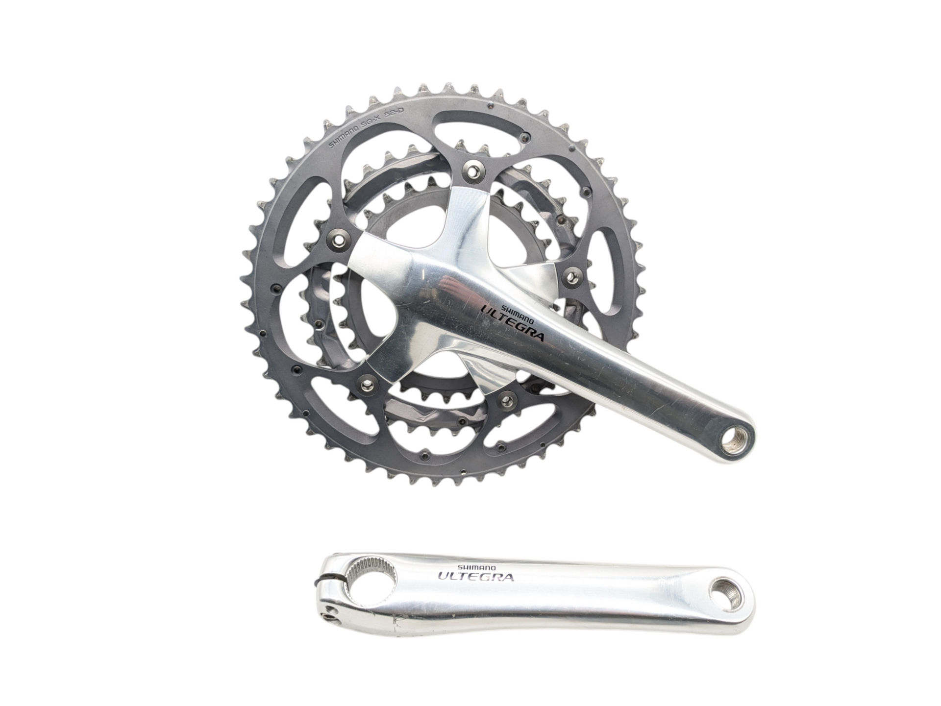 rennrad ultegra 3 fach Shimano Ultegra FC-6603 3-fach Kurbelgarnitur – Goldensteelcycles