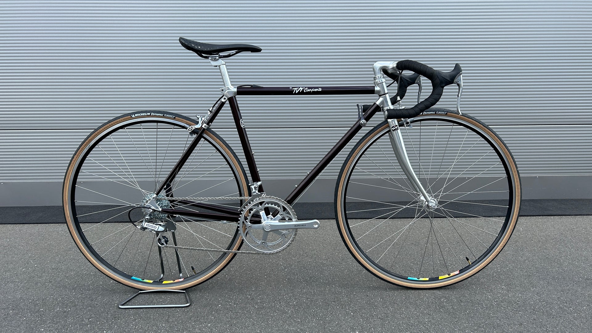 tbr rennrad TVT Composite Carbon / ALU Shimano Dura Ace Vintage Rennrad 1990s –  Goldensteelcycles