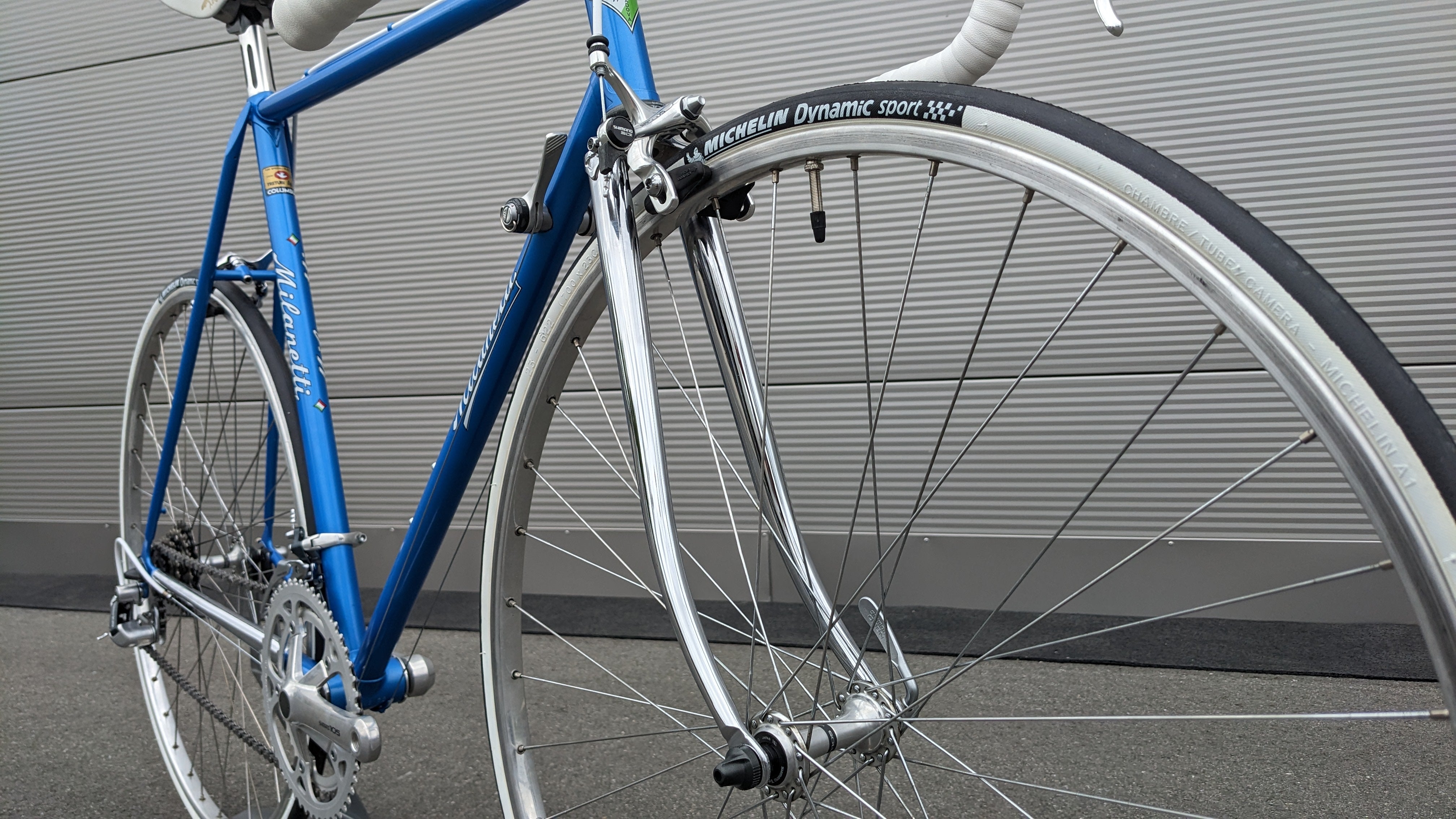 Milanetti Shimano 105 Vintage Road Bike 1980s Goldensteelcycles