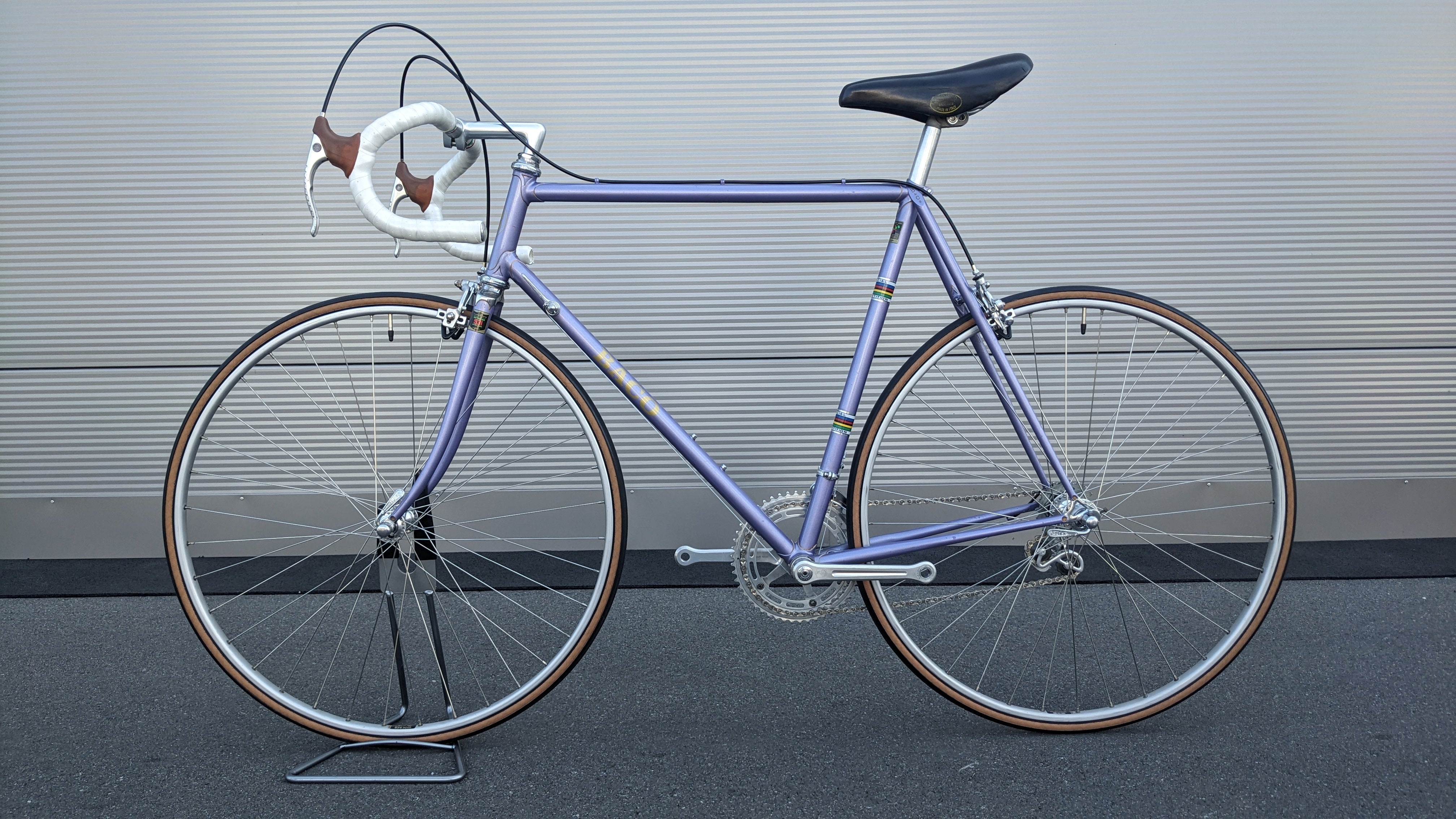 cinelli rennrad retro Baco Cinelli - Vintage Rennrad 1980s - Campagnolo Nuovo Record