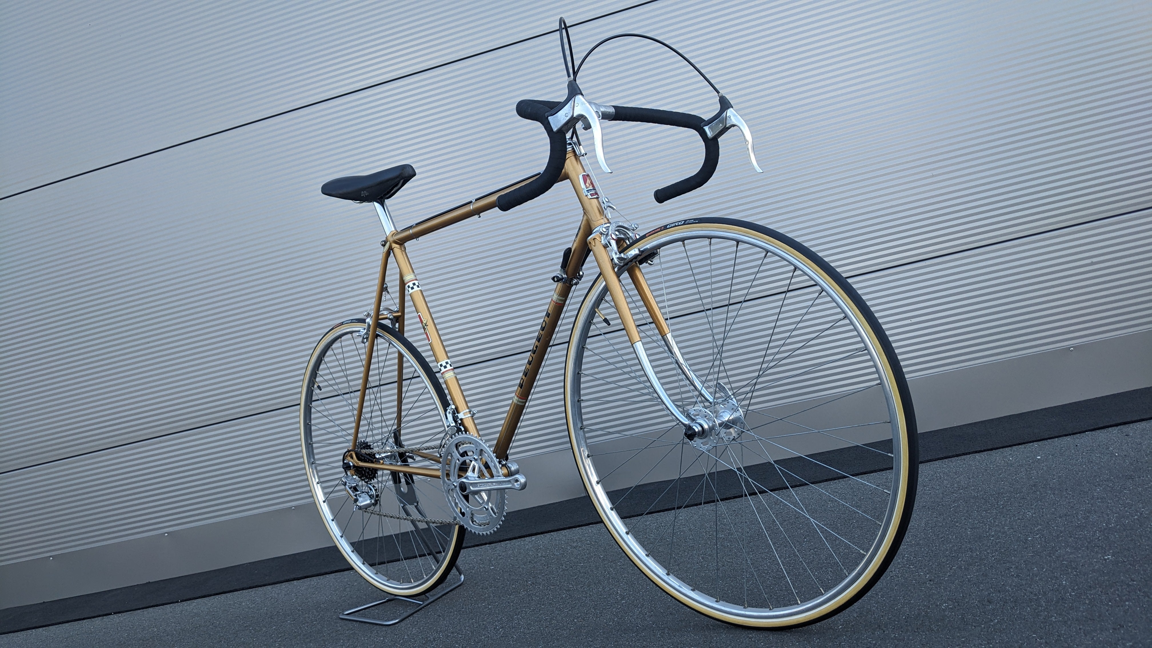 Peugeot PS10 Vintage Racing Bicycle 1970s Simplex Stronglight
