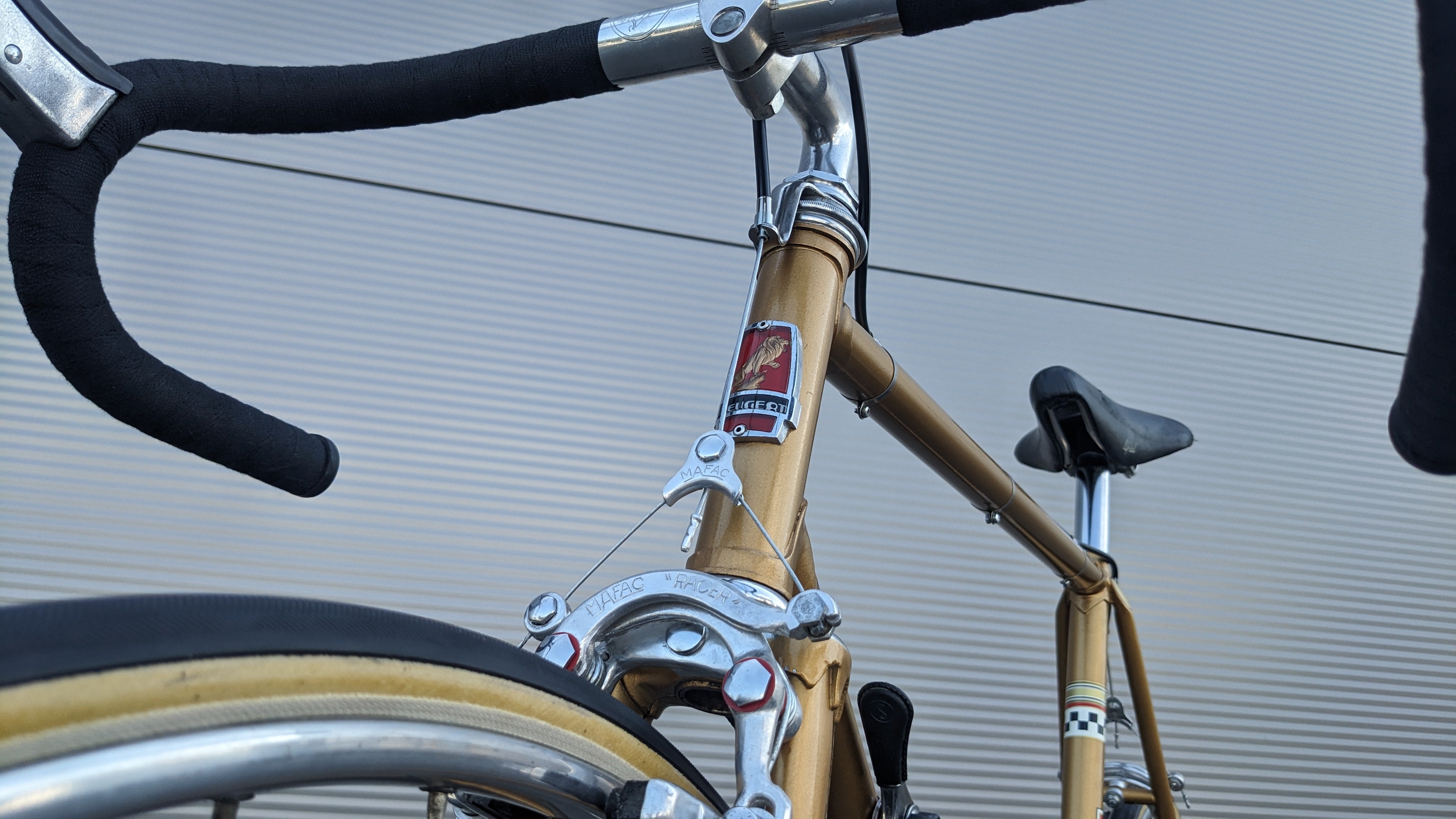 Peugeot PS10 Vintage Racing Bicycle 1970s Simplex Stronglight