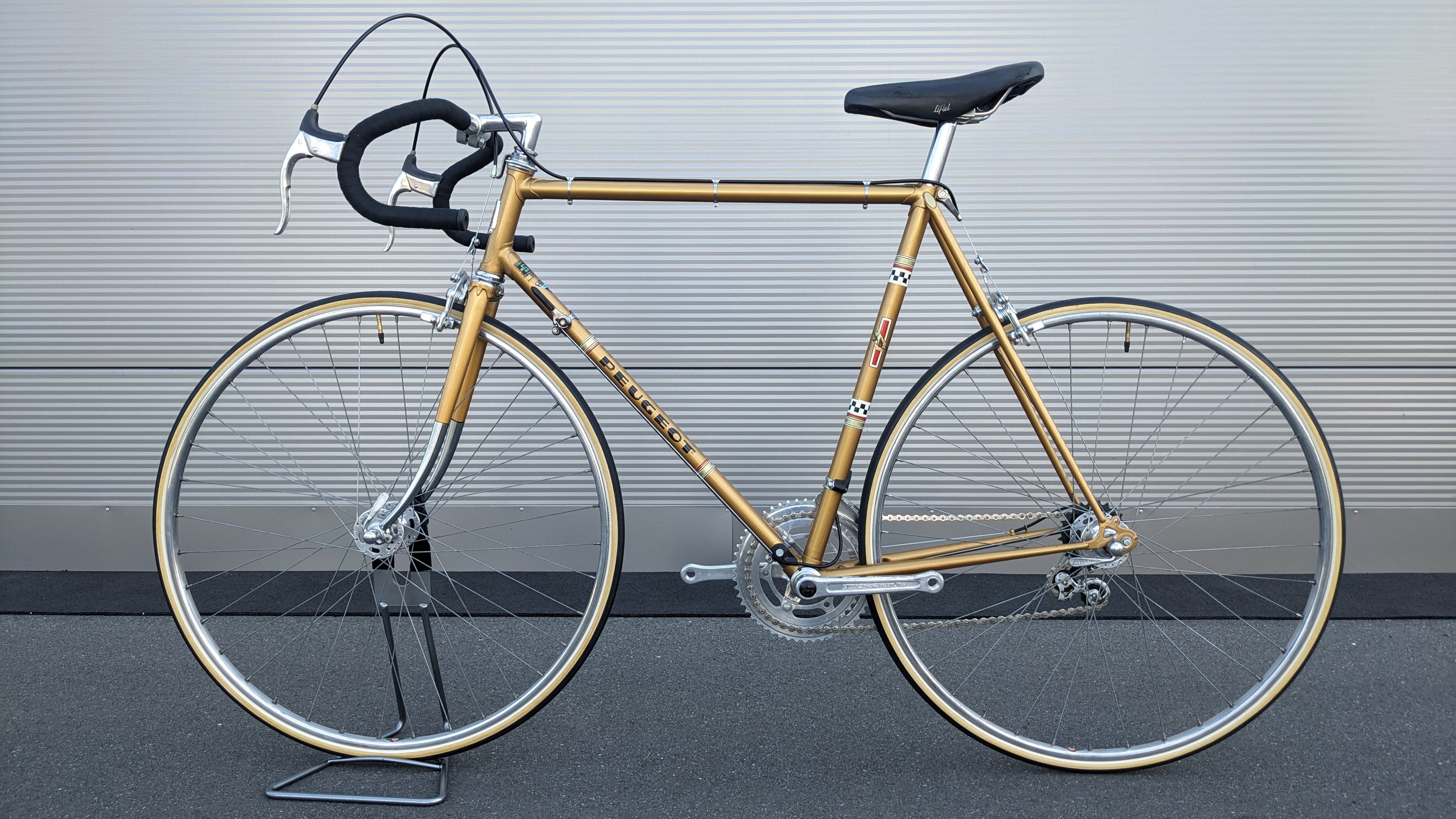 Peugeot PS10 Vintage Racing Bicycle 1970s Simplex Stronglight