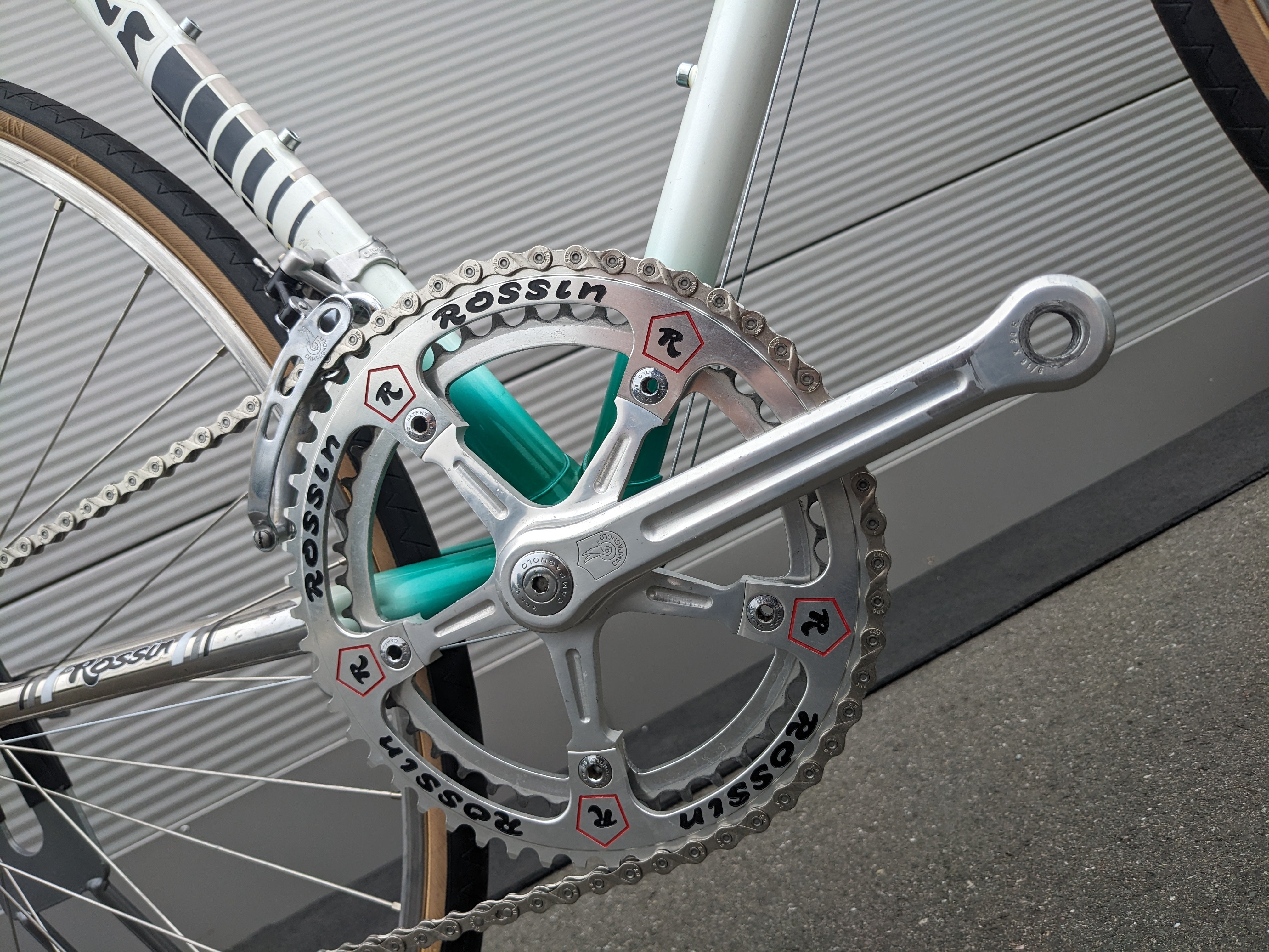 Rossin Super Record - Vintage Steel Road Bicycle - 1980s