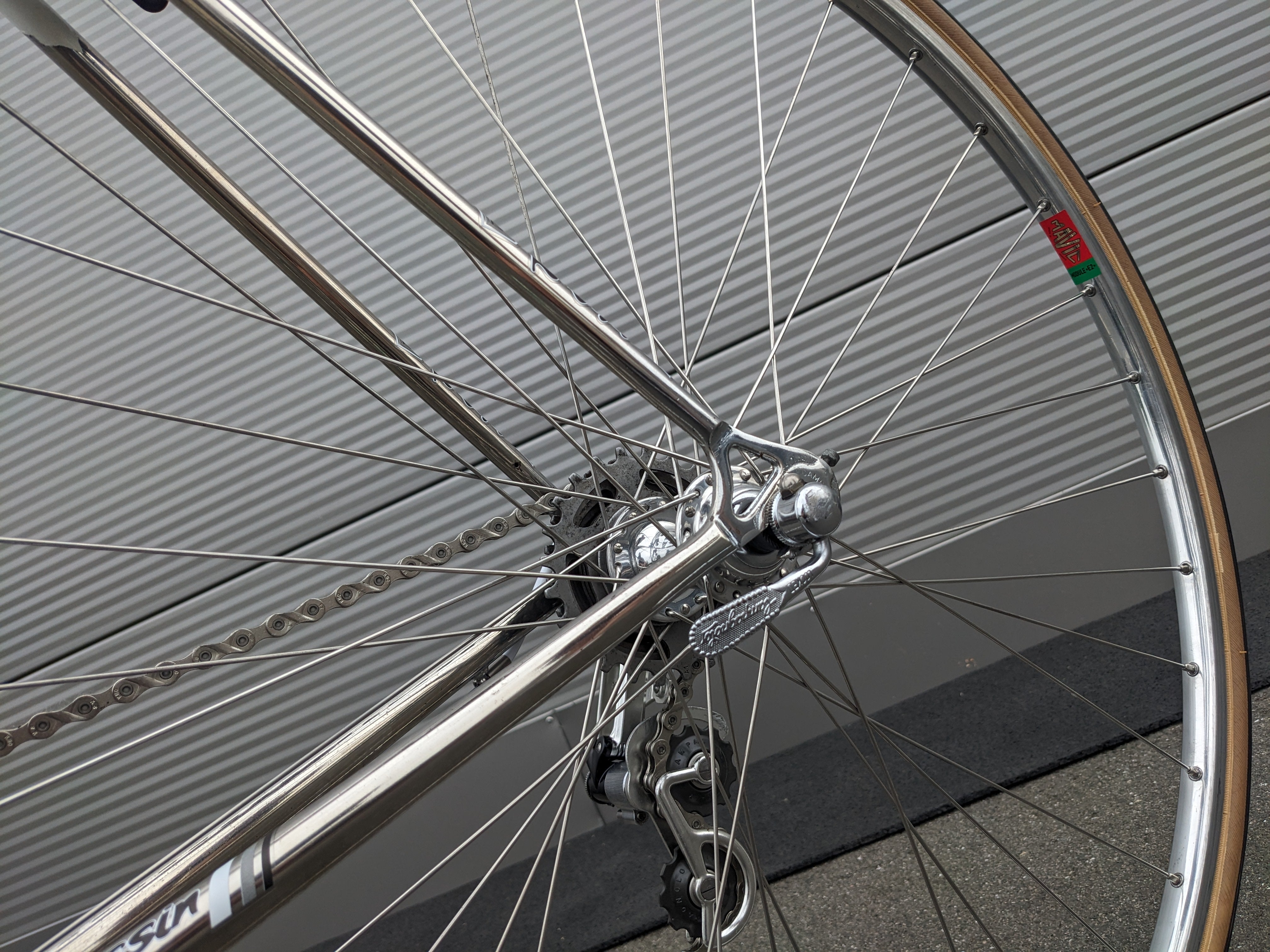 Rossin Super Record - Vintage Steel Road Bicycle - 1980s