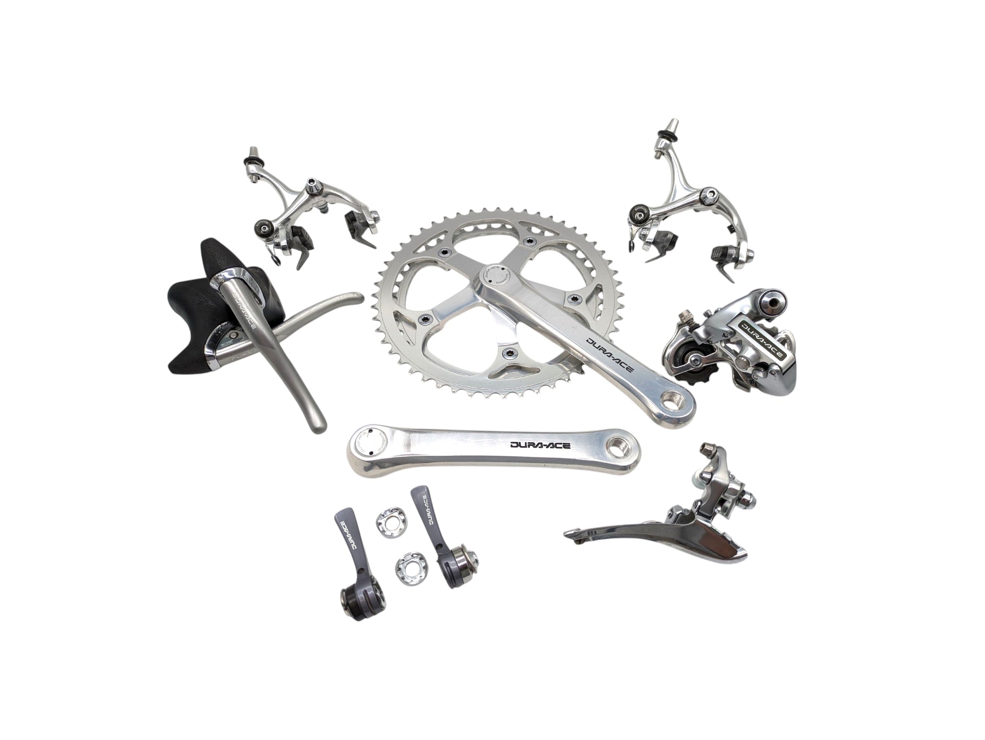 Shimano Dura-Ace 7402 Classic Rennrad Komplettgruppe – Goldensteelcycles