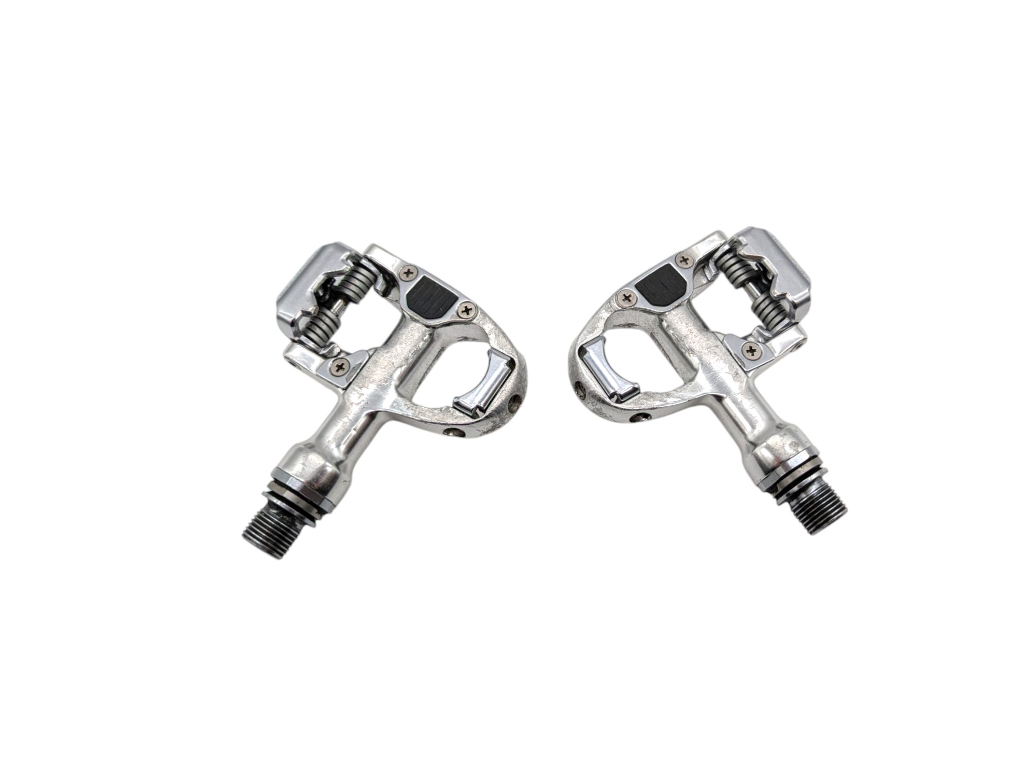 Shimano Dura Ace PD-7700 Clipless Pedals Click Silver Cleats
