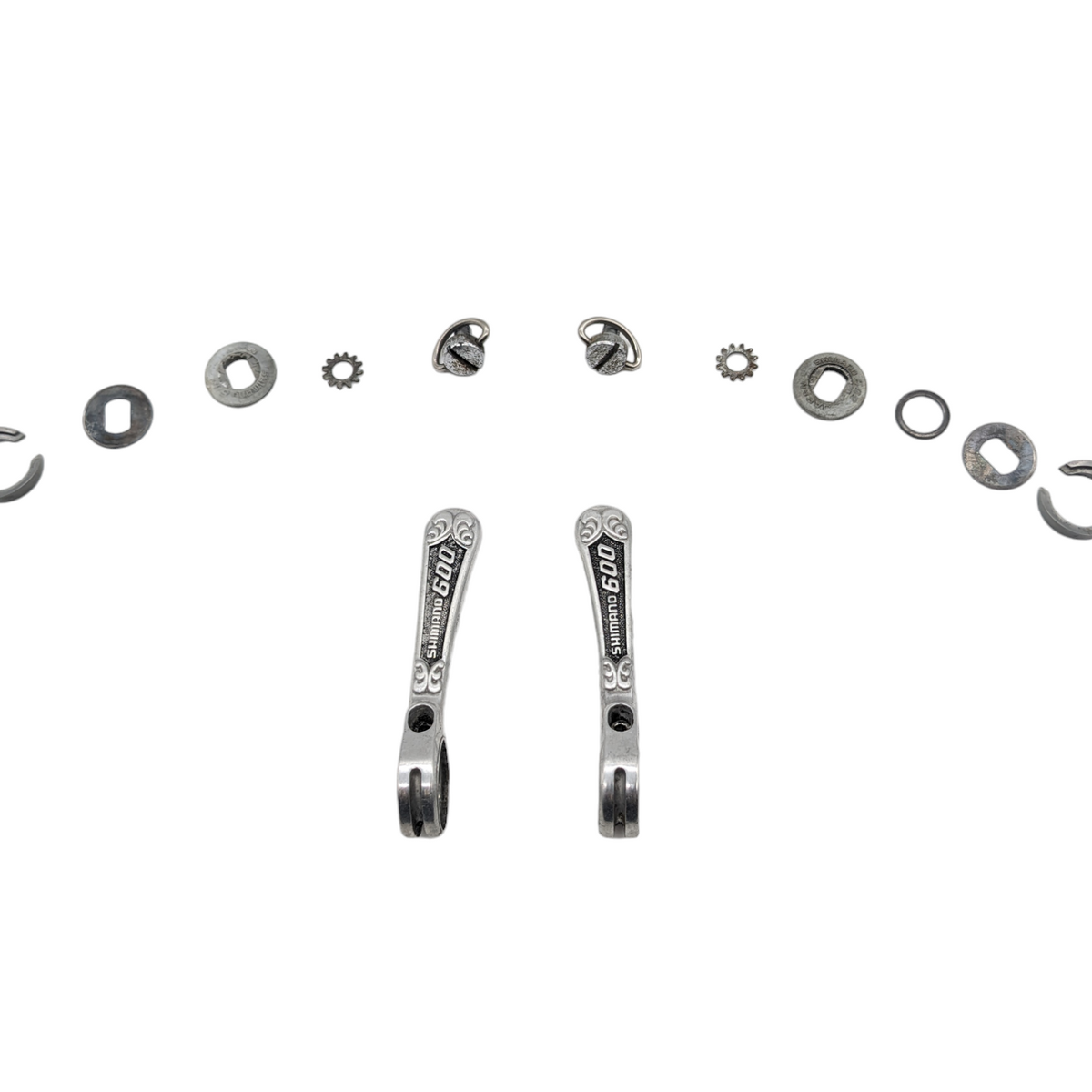 Plateaux De Pédalier Shimano 600 Arabesque D’Occasion - 42/52 Dents - Pour Vélo De Route