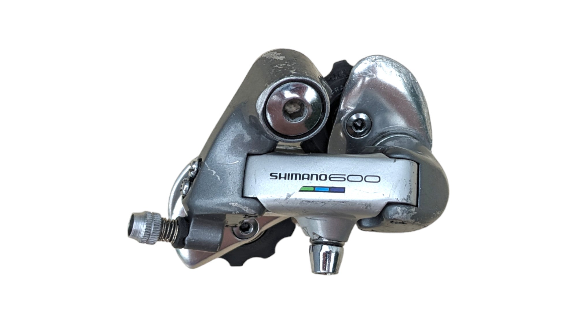 Shimano 600 Tricolor Rear Derailleur RD-6400 – Goldensteelcycles