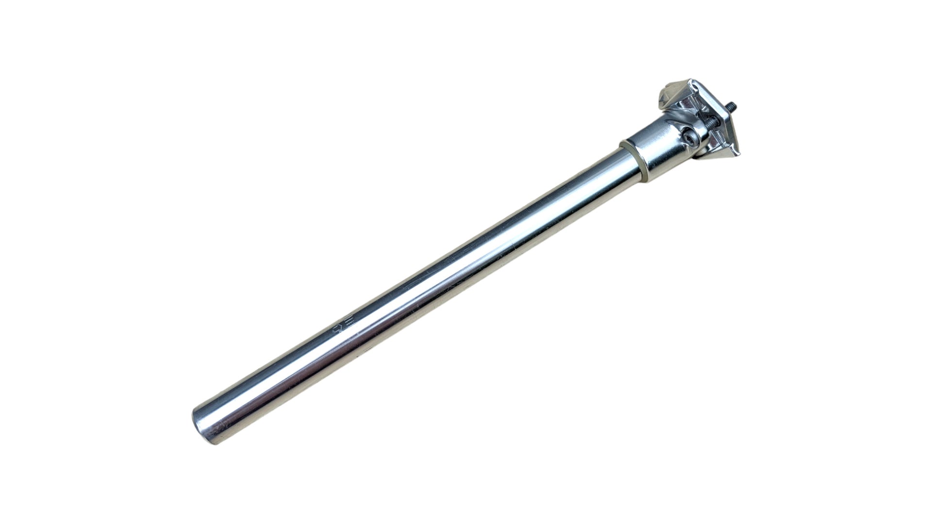 Sattelstütze Alu Silber 23,4mm – Goldensteelcycles