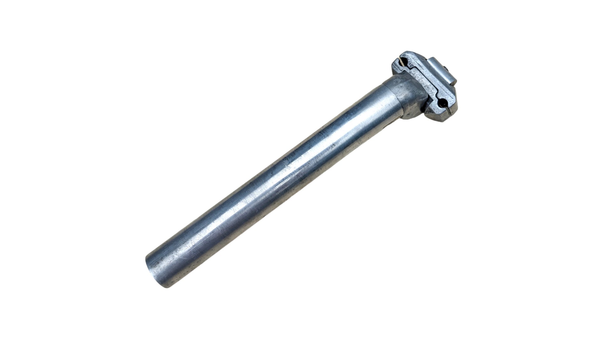 HL Alu Sattelstütze Silber 27,2mm – Goldensteelcycles