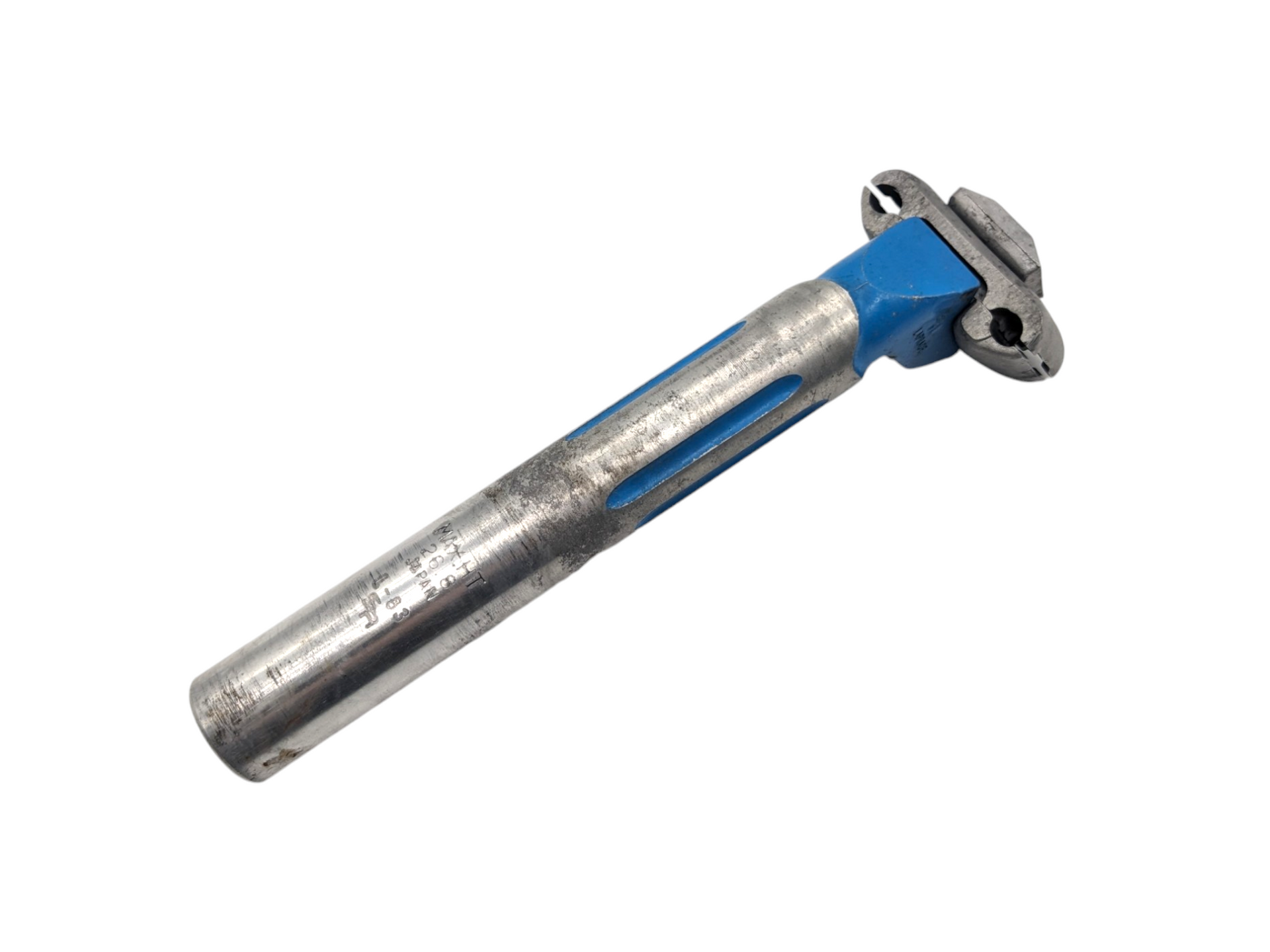 SR Sakae L-83 Seatpost Silver Blue 26,8mm – Goldensteelcycles