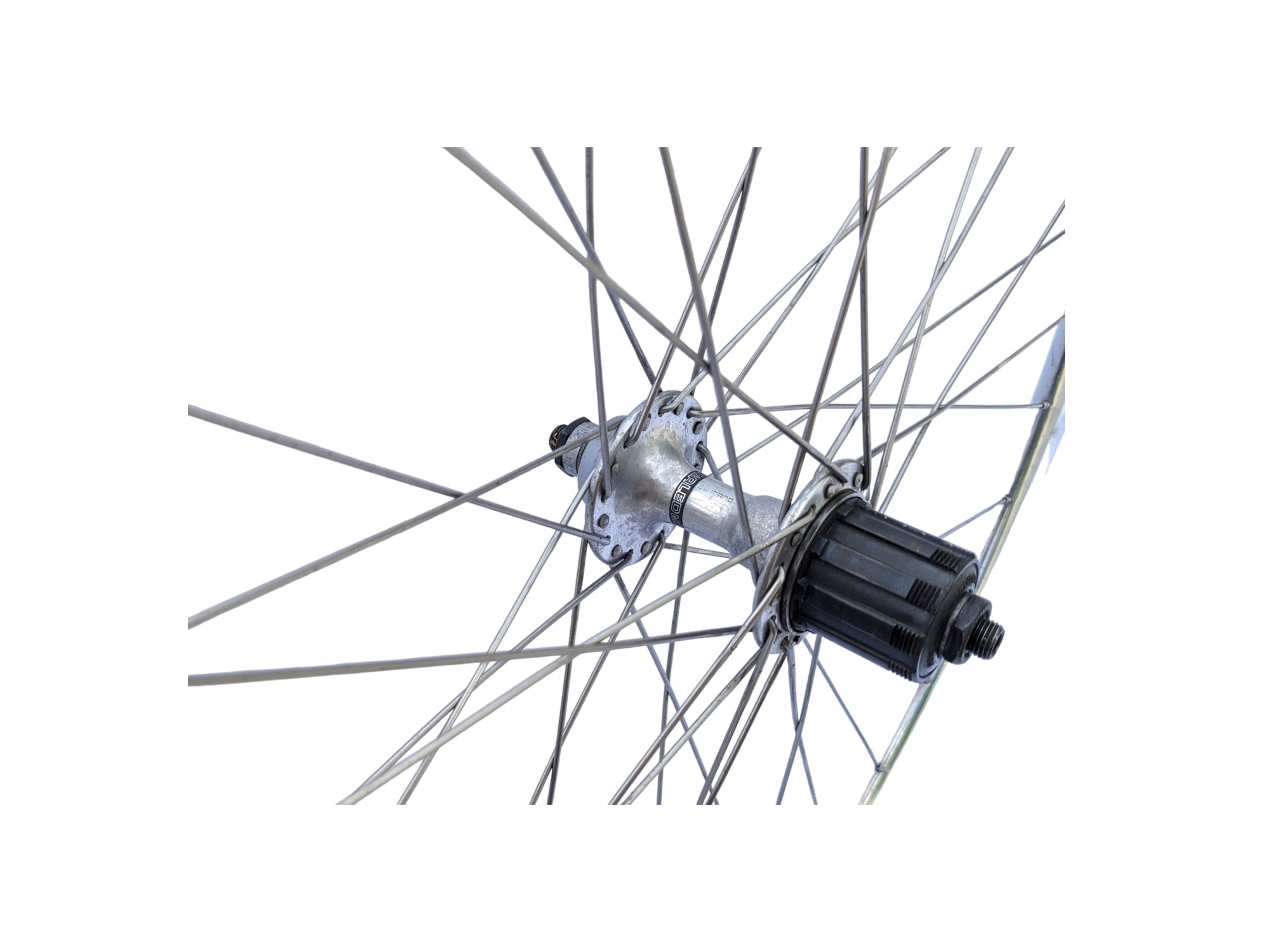 Campagnolo Lambda Strada Rim Rear Wheel with Shimano 600 EX Hub 28