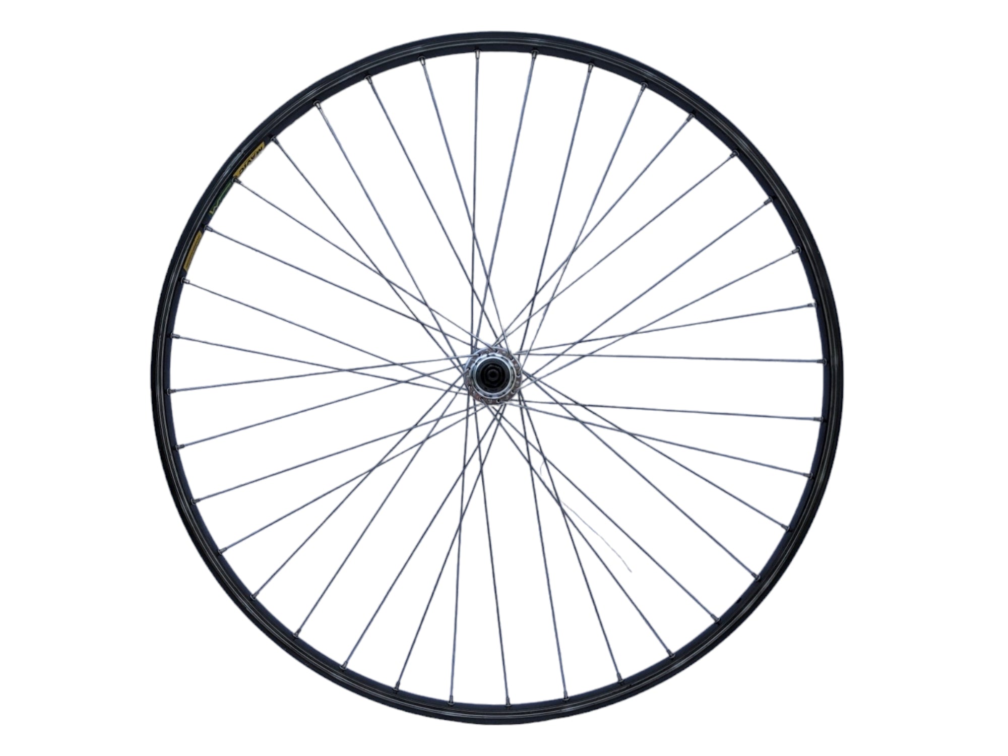 Mavic MA40 Rim Rear Wheel with Shimano 600 Tricolor Hub 28