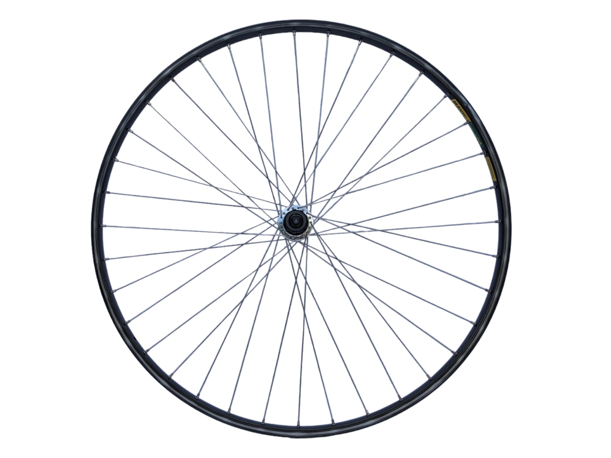 Mavic MA40 Rim Rear Wheel with Shimano 600 Tricolor Hub 28