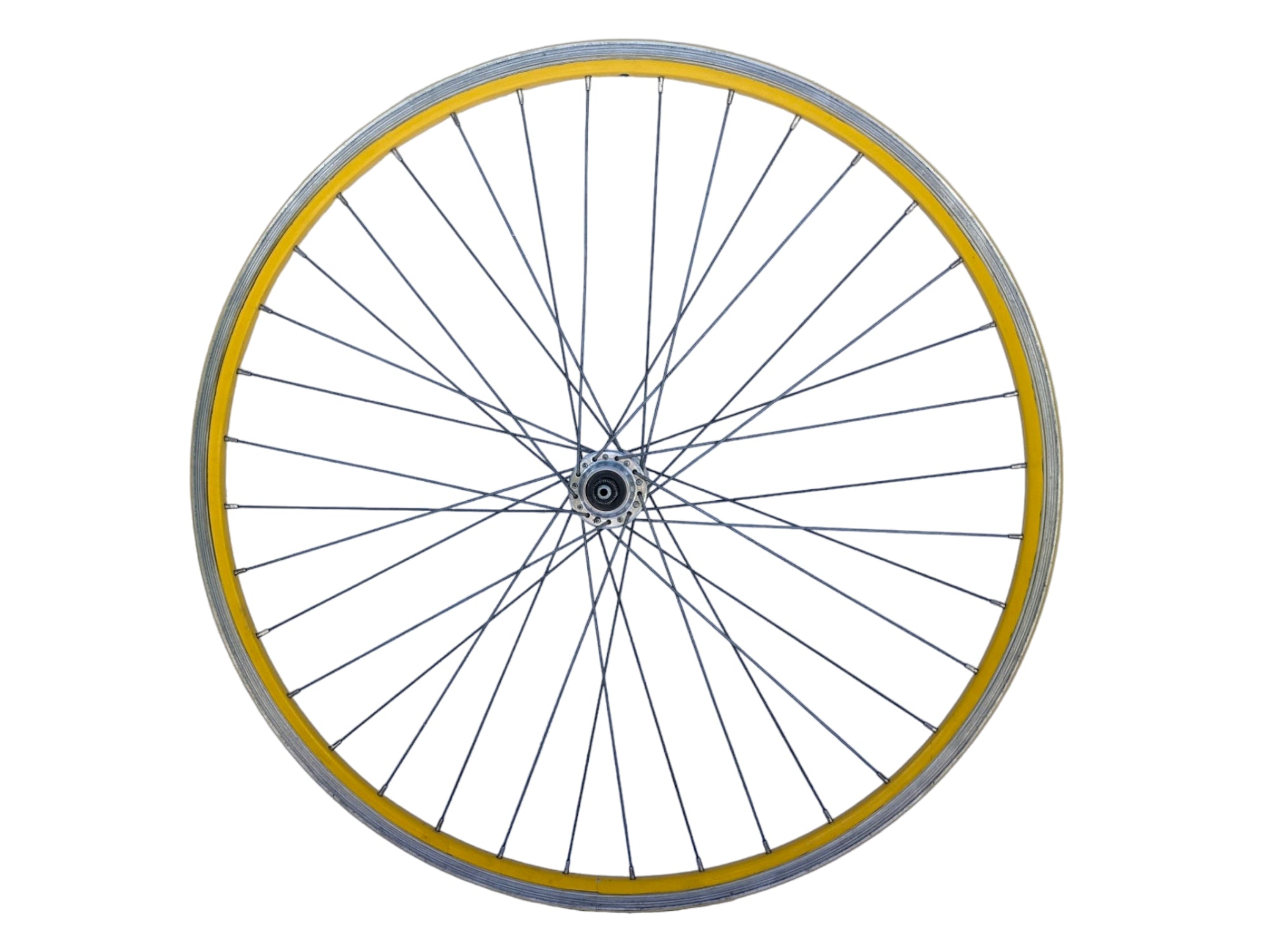Vuelta Airline 2 Rims Yellow Wheelset with Maillard Hubs 28