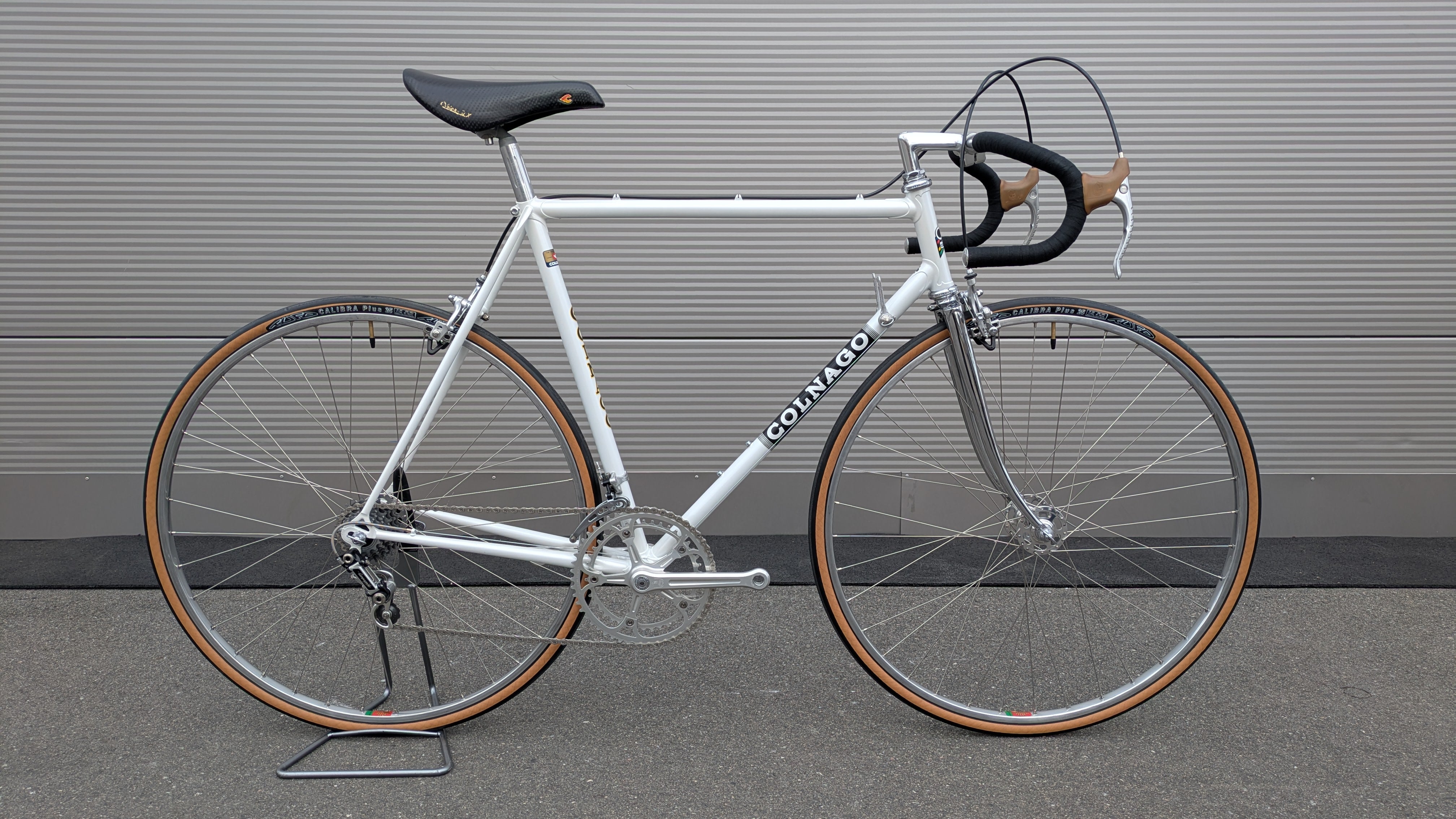 Bicicleta de carretera vintage Colnago Campagnolo Super Record