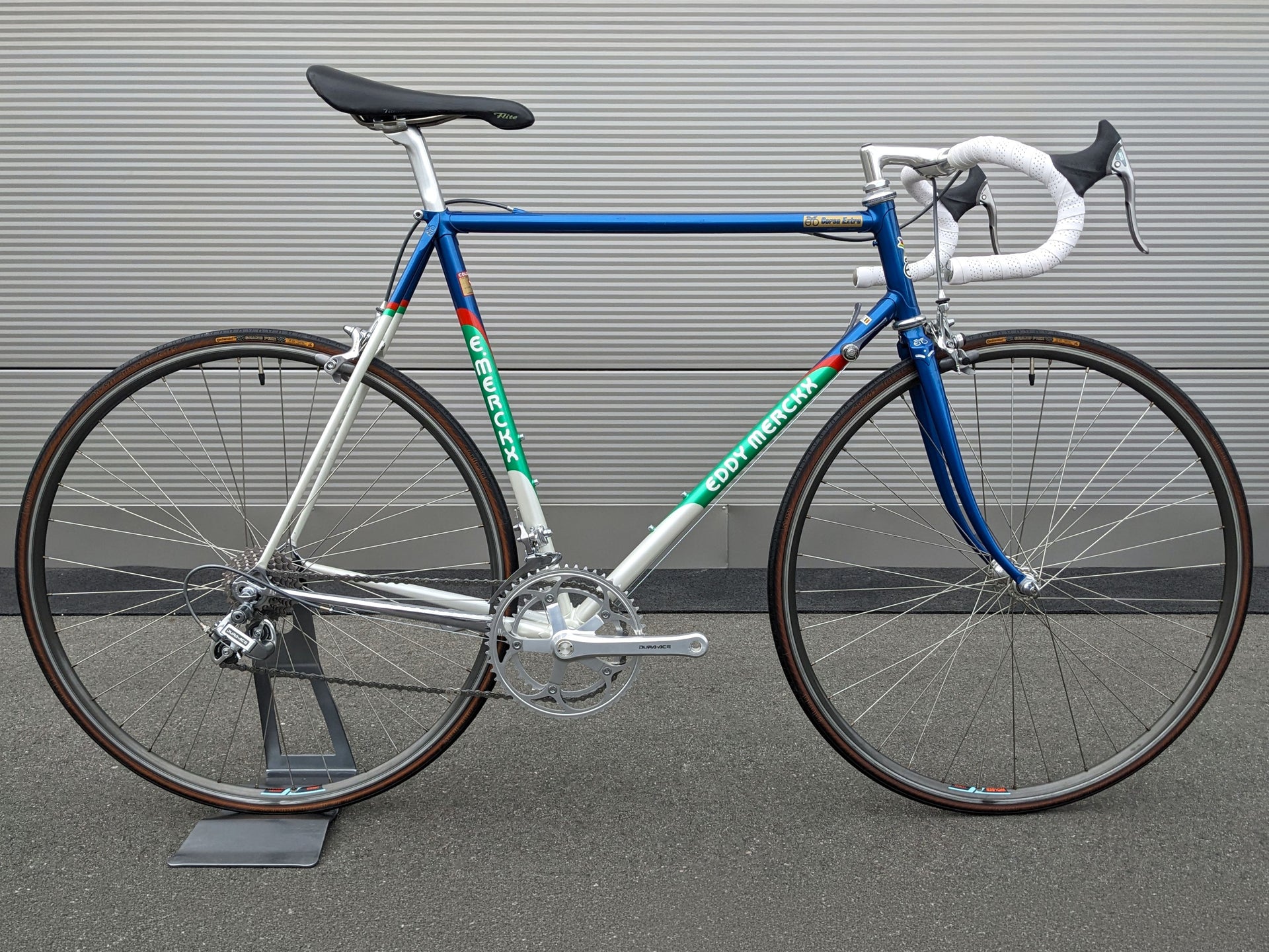 Eddy Merckx Team ADR Shimano Dura Ace Vintage Rennrad 1980s – Goldensteelcycles