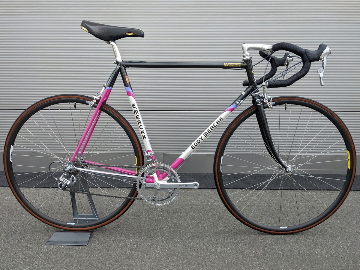 rennrad team telekom Eddy Merckx Corsa Extra Shimano Dura Ace Campagnolo Vintage Road Bicycle 1990s Morley George Lynch Tripler fisch Lens:ARG