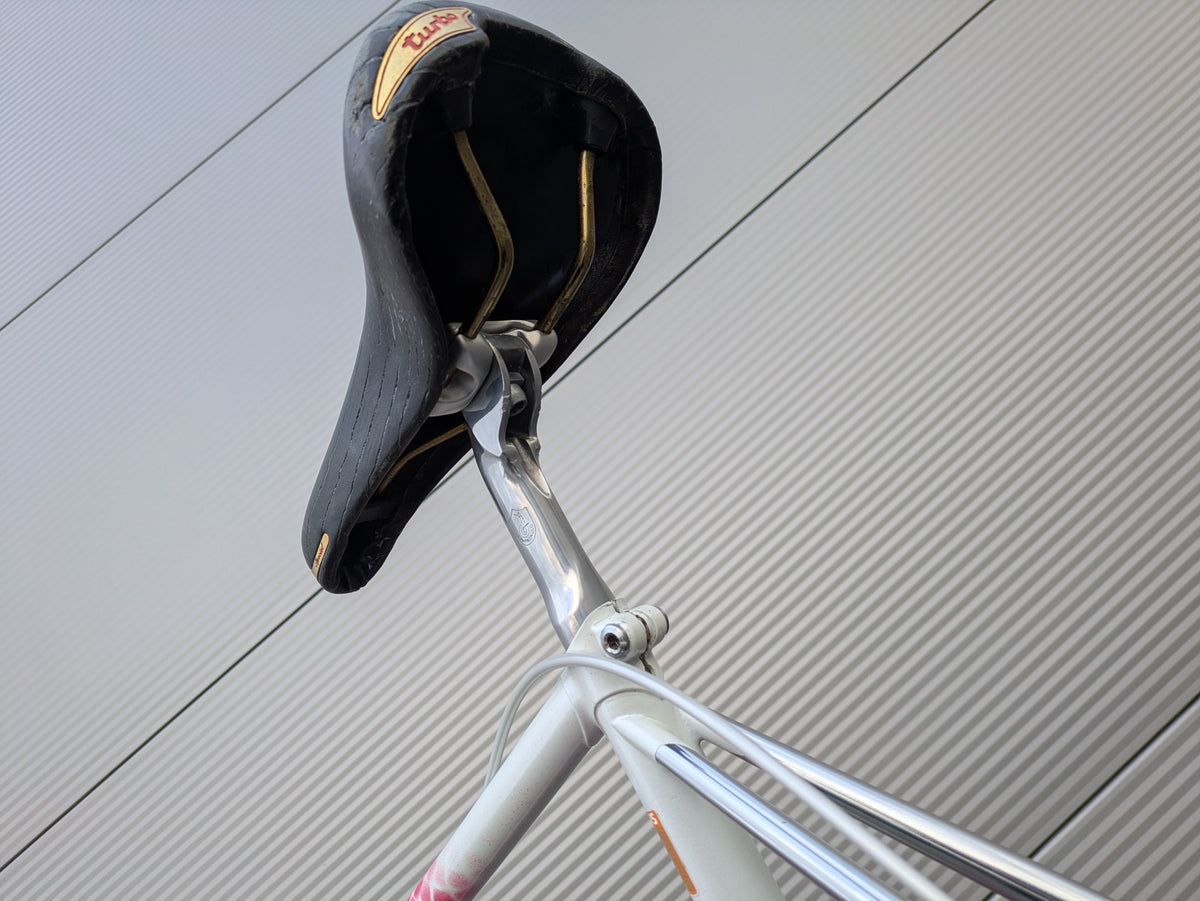 faggin rennrad vintage - Shimano 600 Tricolor Models:Pathfinder-ST-White Weight - 58.6lbs MGS4 - Johnny's first