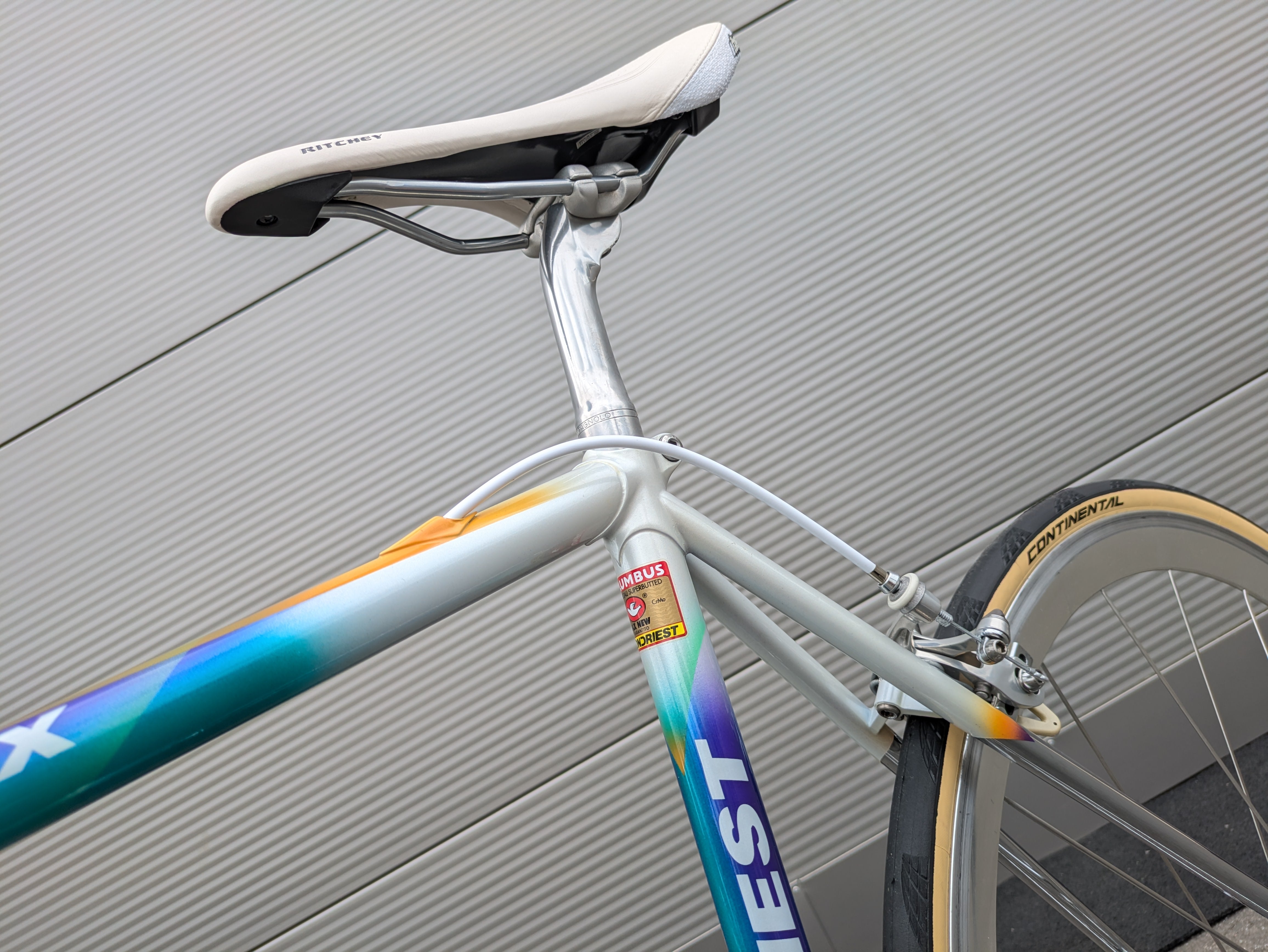 De Rosa Professional Vintage Road Bike Columbus SLX Campagnolo Super Record 03 Kb De Rosa Professional Vintage Road Bike Columbus SLX Campagnolo Super Record 03 Kb