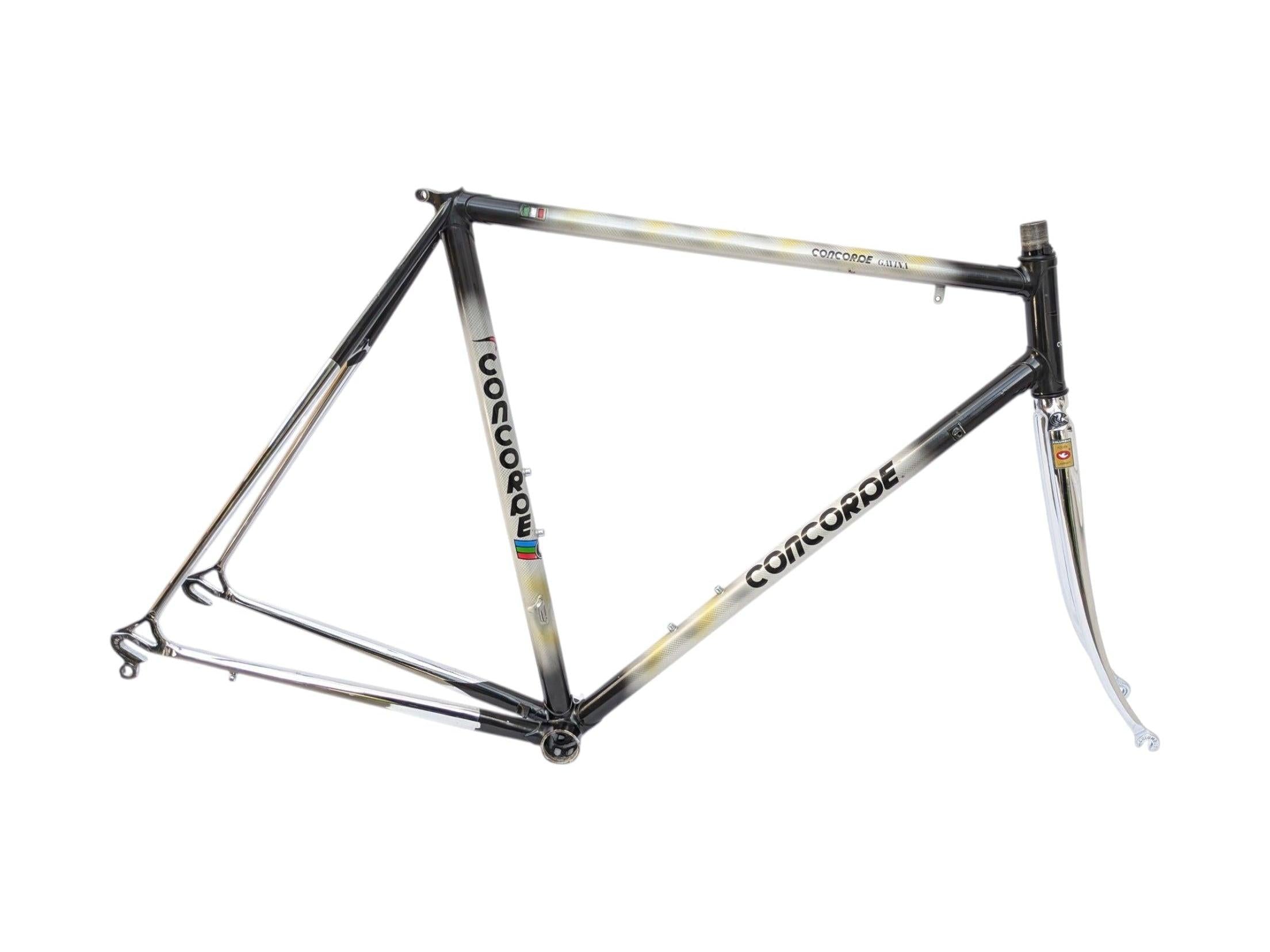 Concorde Gavina Columbus SL Vintage Steel Road Bike Frame 55cm