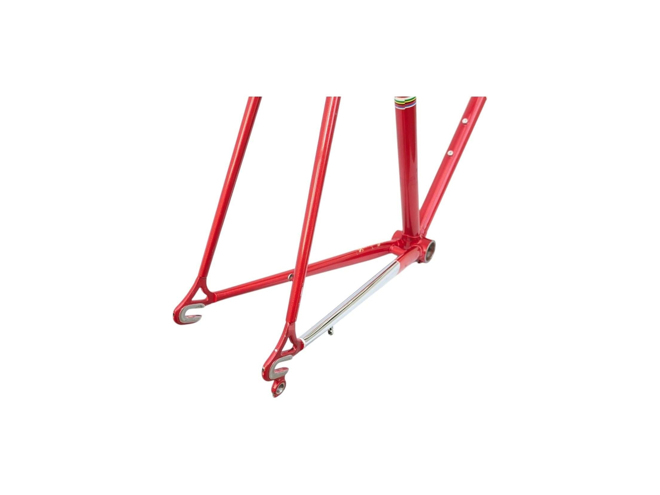 Enik Aubisque Columbus Aelle Retro Steel Road Bicycle Frame 60cm