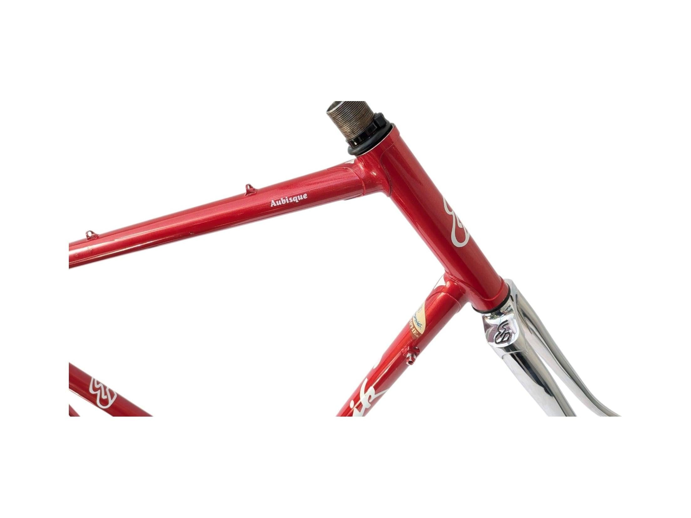 Enik Aubisque Columbus Aelle Retro Steel Road Bicycle Frame 60cm