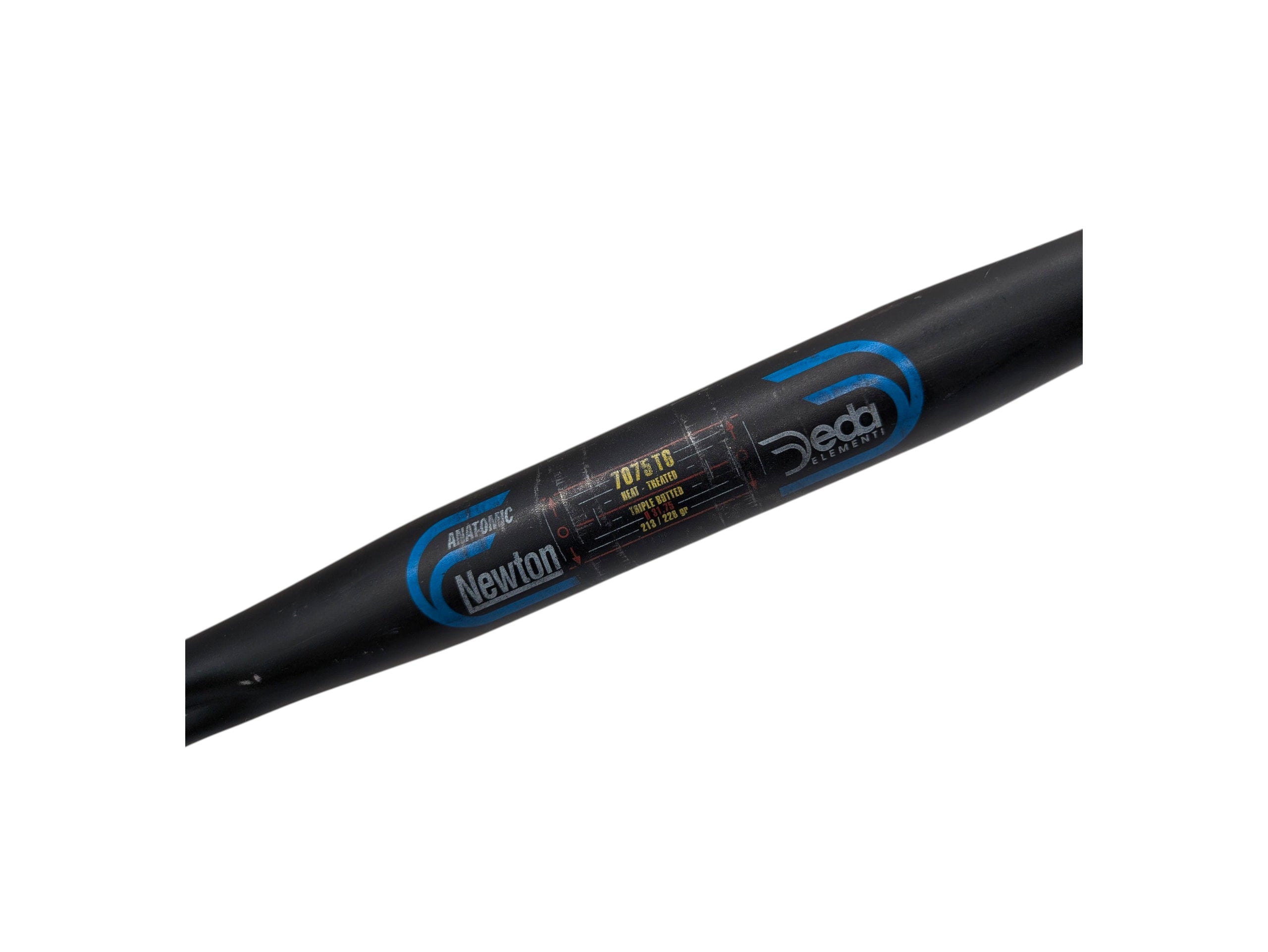 Deda Elementi Newton Anatomic Road Handlebar - Black - 41.5 cm
