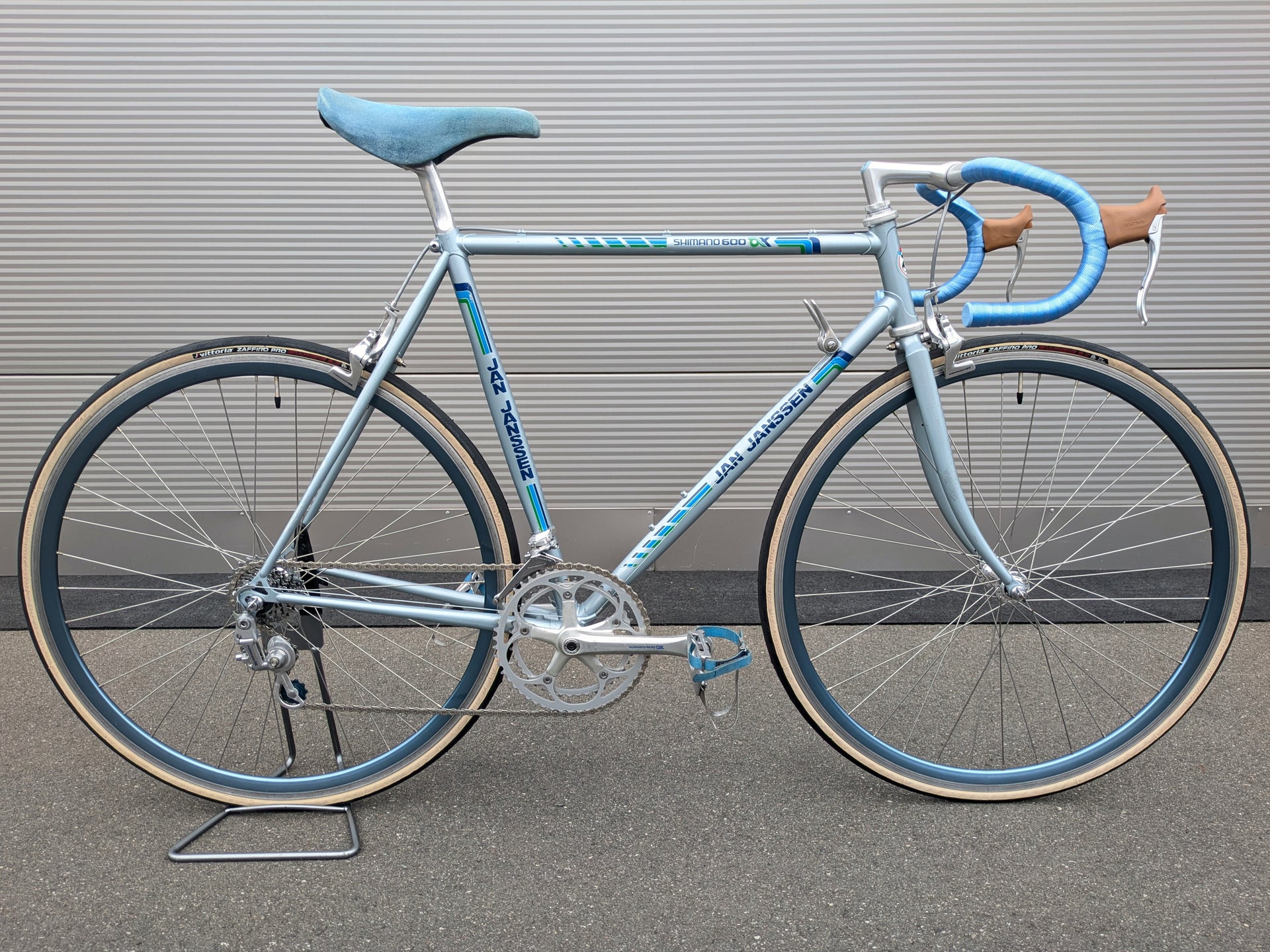 Jan Janssen Shimano 600 AX Retro Rennrad 1980s – Goldensteelcycles