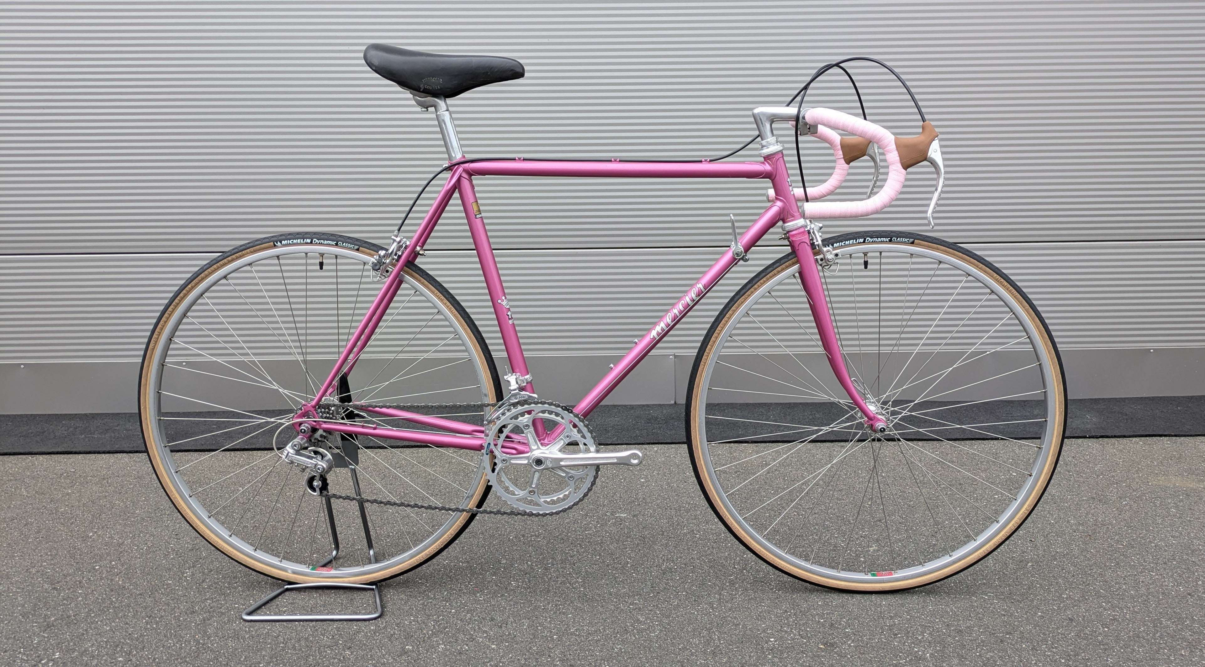 Pink Velo De Course Mercier 1970 Mercier Shimano 600 Arabesque