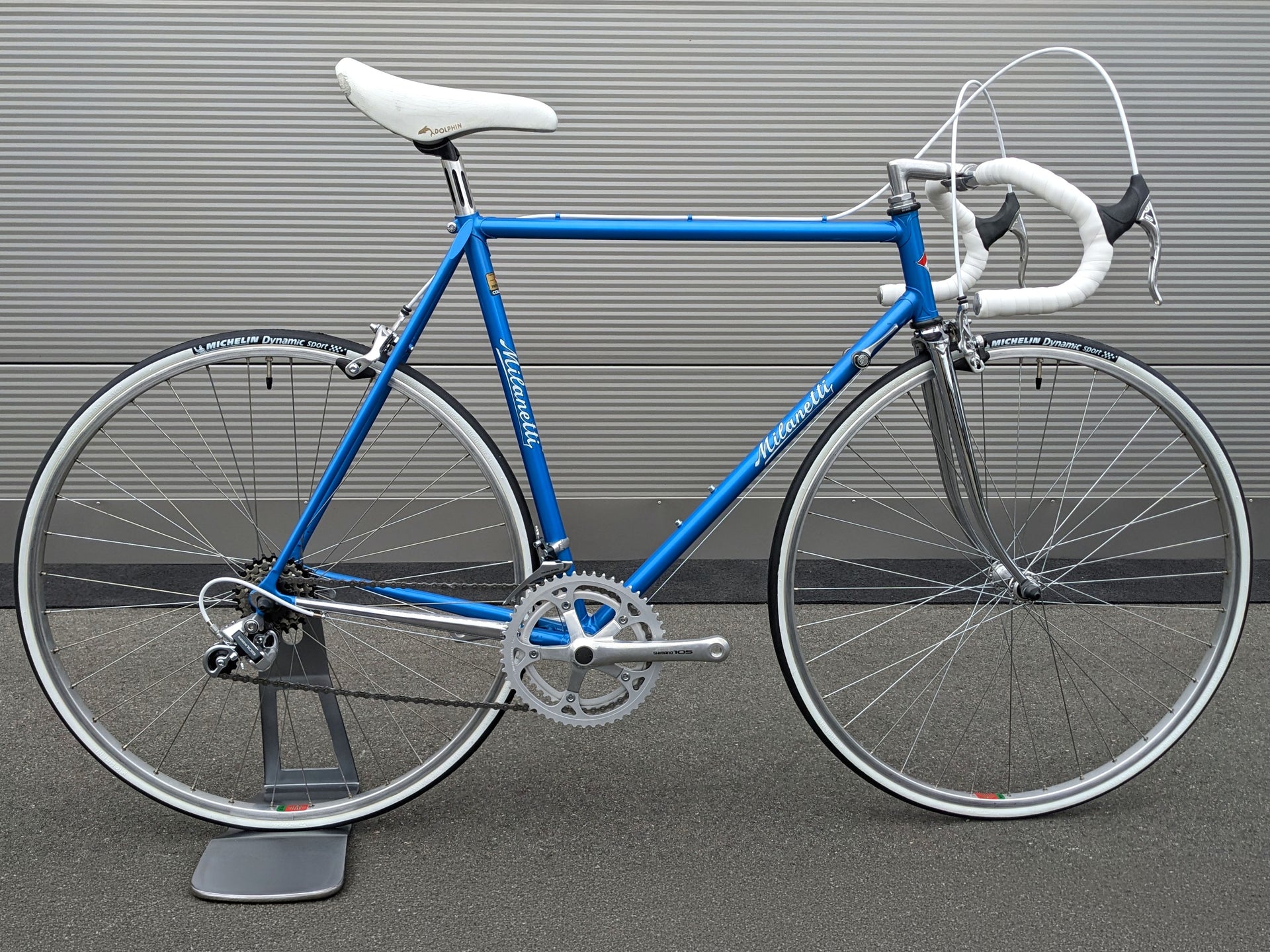 Milanetti Shimano 105 Vintage Rennrad 1980s – Goldensteelcycles