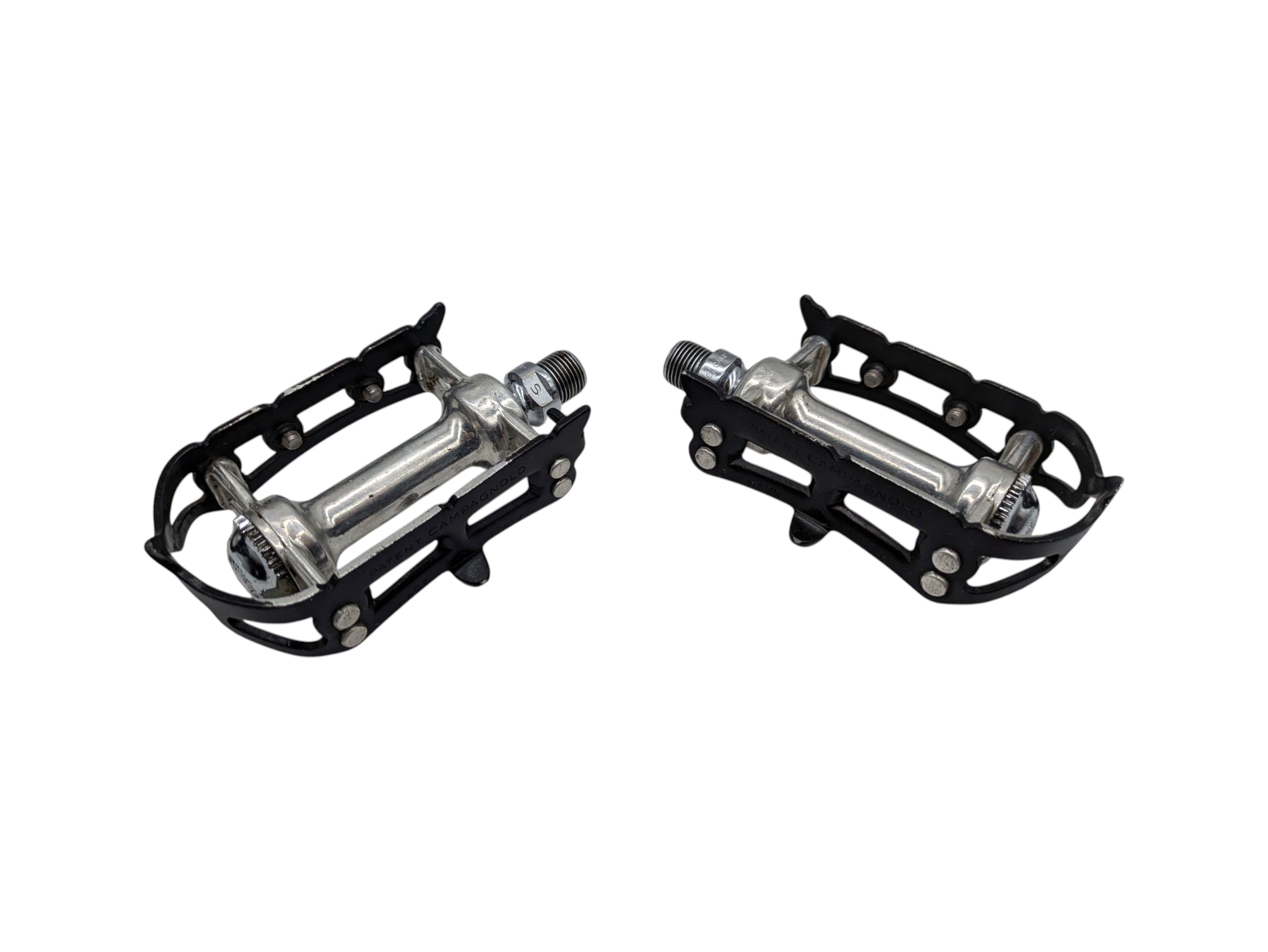 パーツ 1959 CAMPAGNOLO RECORD Road Pedals Campagnolo Super Record Vintage Racing Pedals