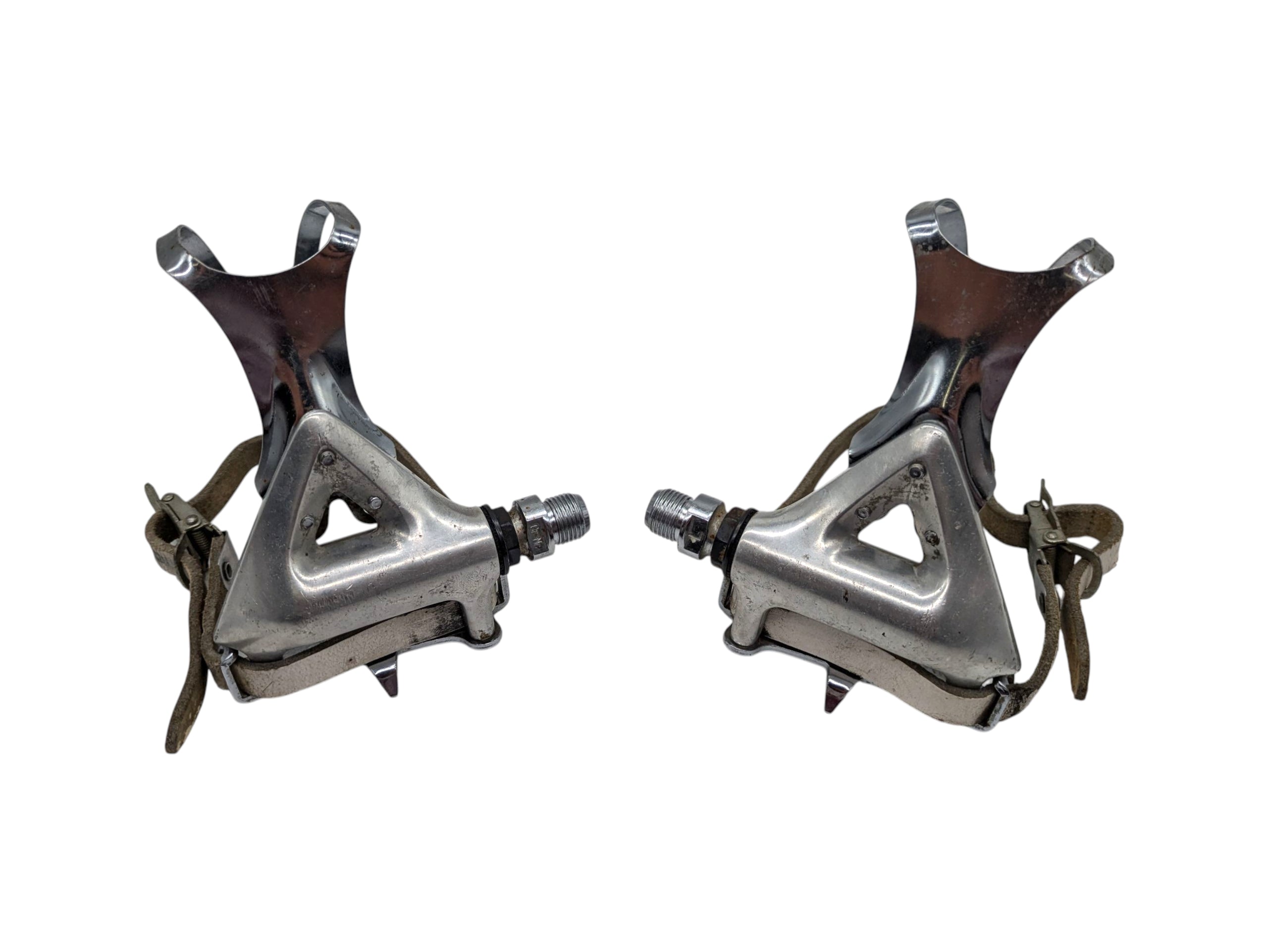 Shimano 600 PD-6400 Tricolor Classic Road Pedals with Christophe