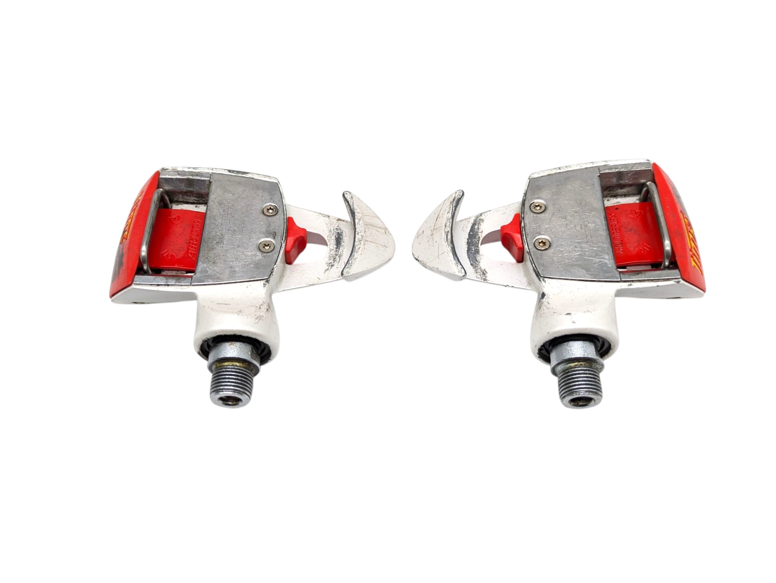 TIME エキップ プロMag ペダル Time Pro Magnesium EQ MAG Classic Clipless Pedals Cleats Red