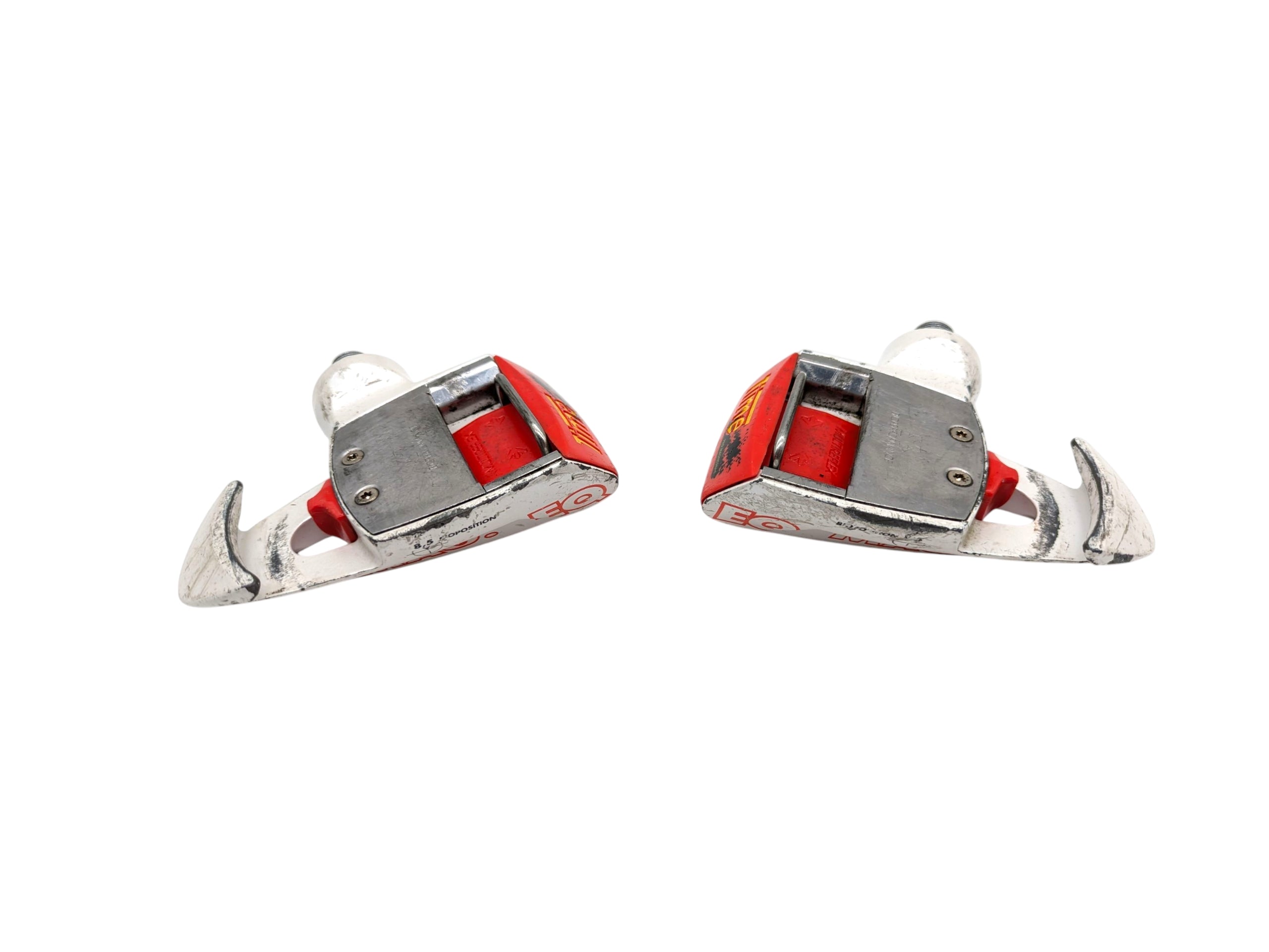 Time Pro Magnesium EQ MAG Classic Clipless Pedals Cleats Red