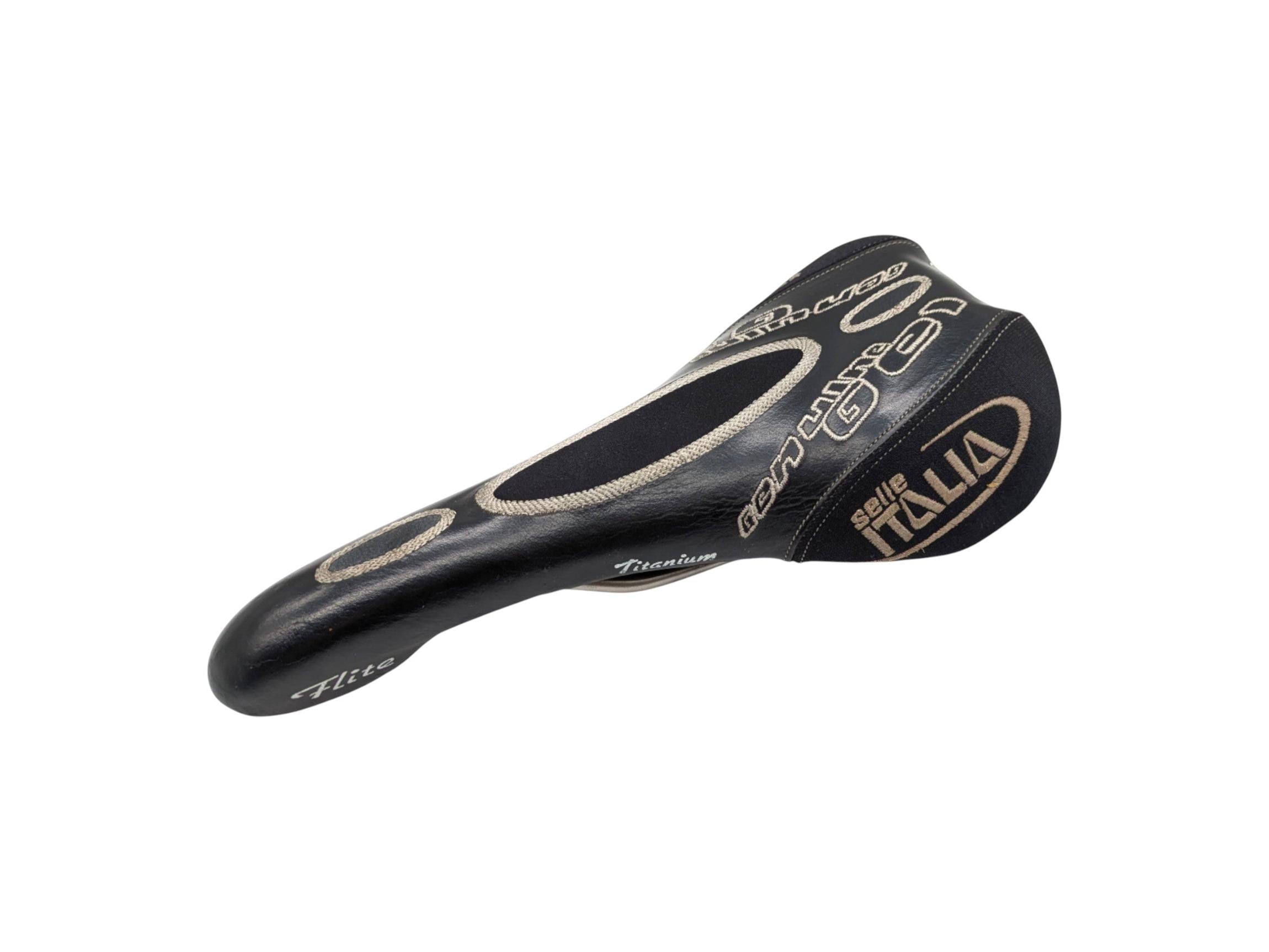 Selle Italia Flite Titanium Genuine Gel Saddle – Goldensteelcycles