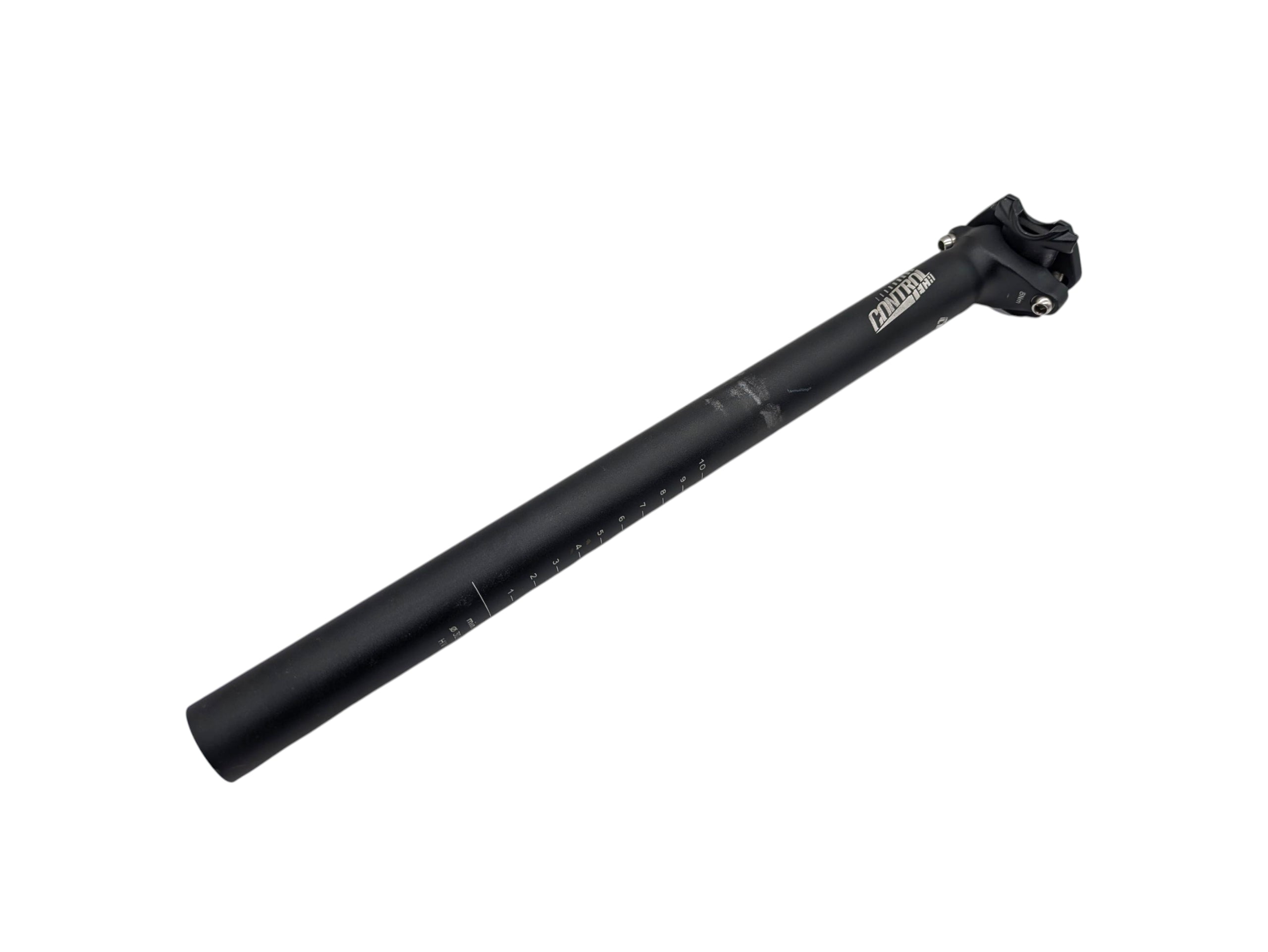 Control Tech Aluminium-Sattelstütze, schwarz – 30,9 mm – 42 cm – Goldensteelcycles