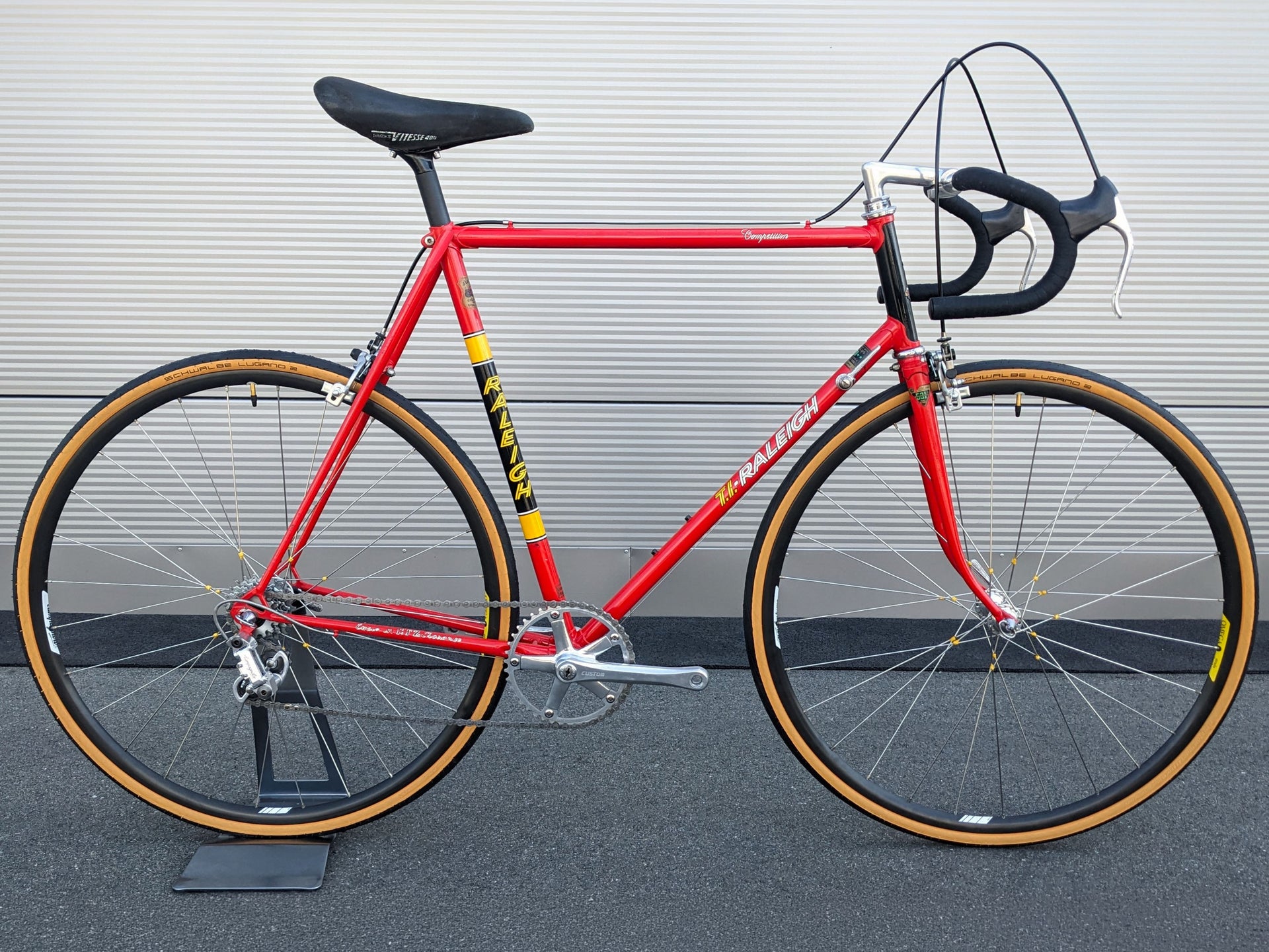 T.I. – Raleigh Competition Vintage Stahlrennrad - 1980 - Campagnolo