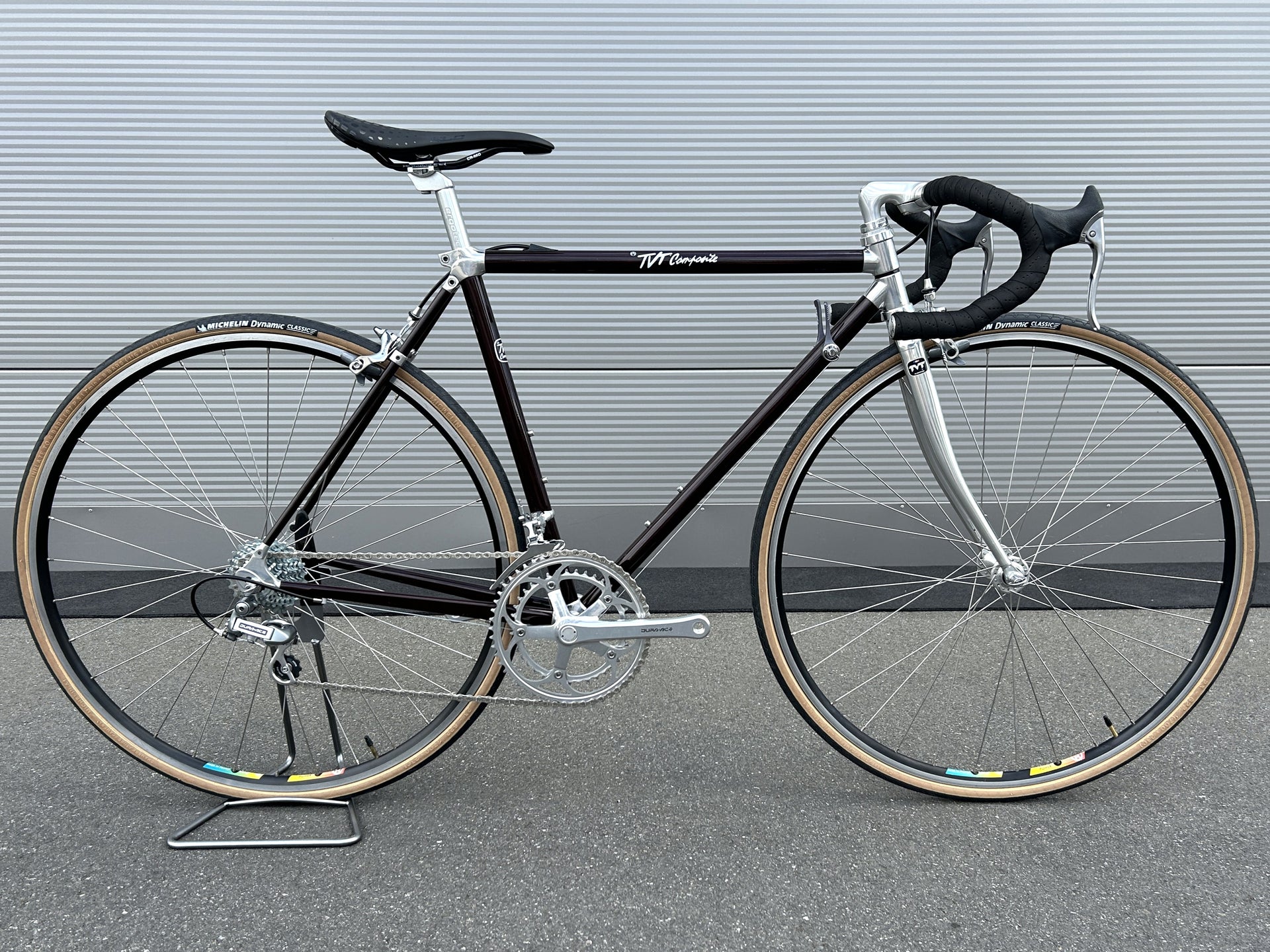TVT Composite Carbon / ALU Shimano Dura Ace Vintage Rennrad 1990s