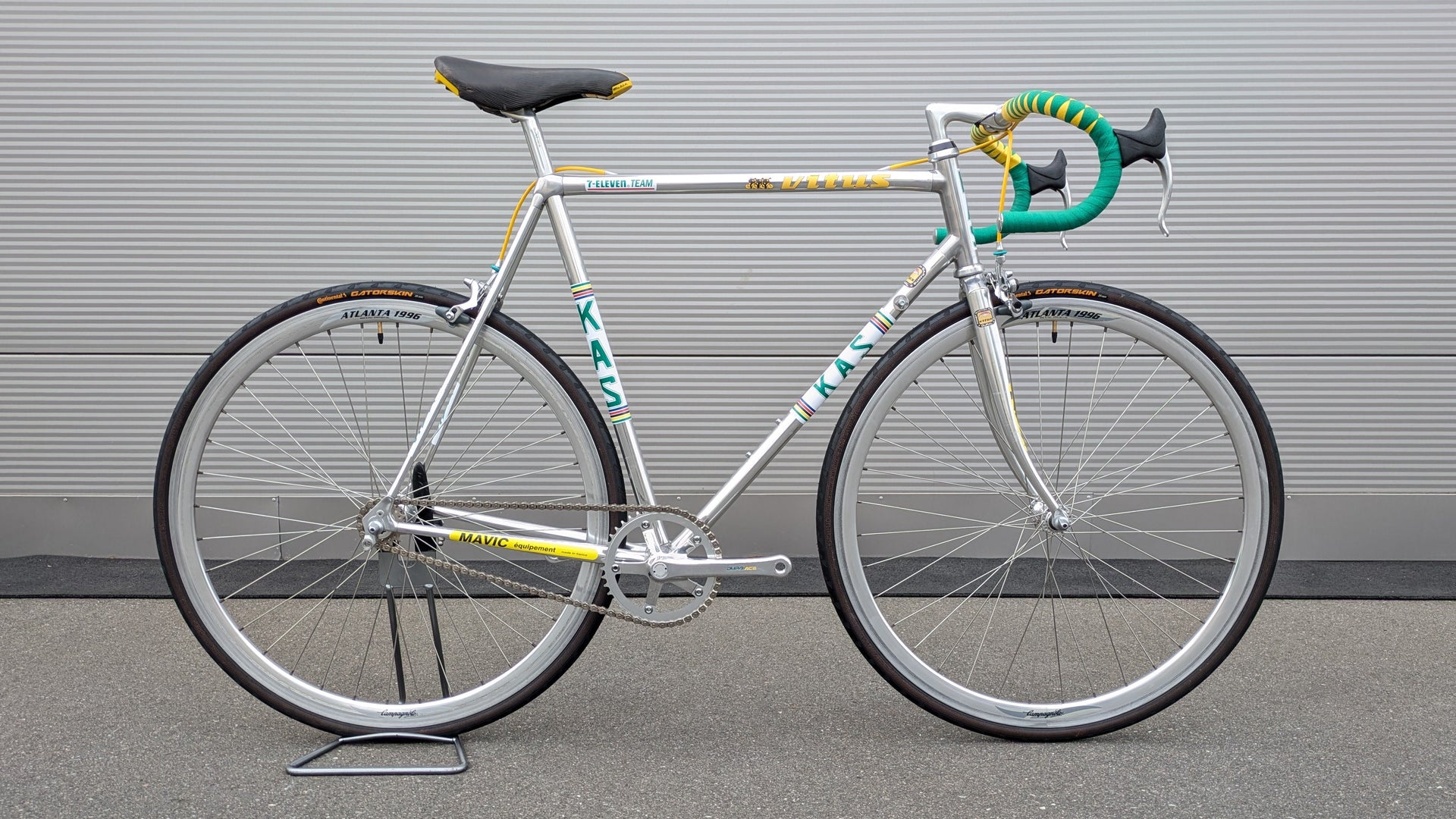 Vitus 979 Singlespeed Bicycle Team Kas Sean Kelly Replica - 1990s 
